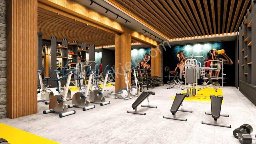 Mahmutlar'da Otel Konseptinde Manzaralı Satılık 1+1 Daire - Görsel 12