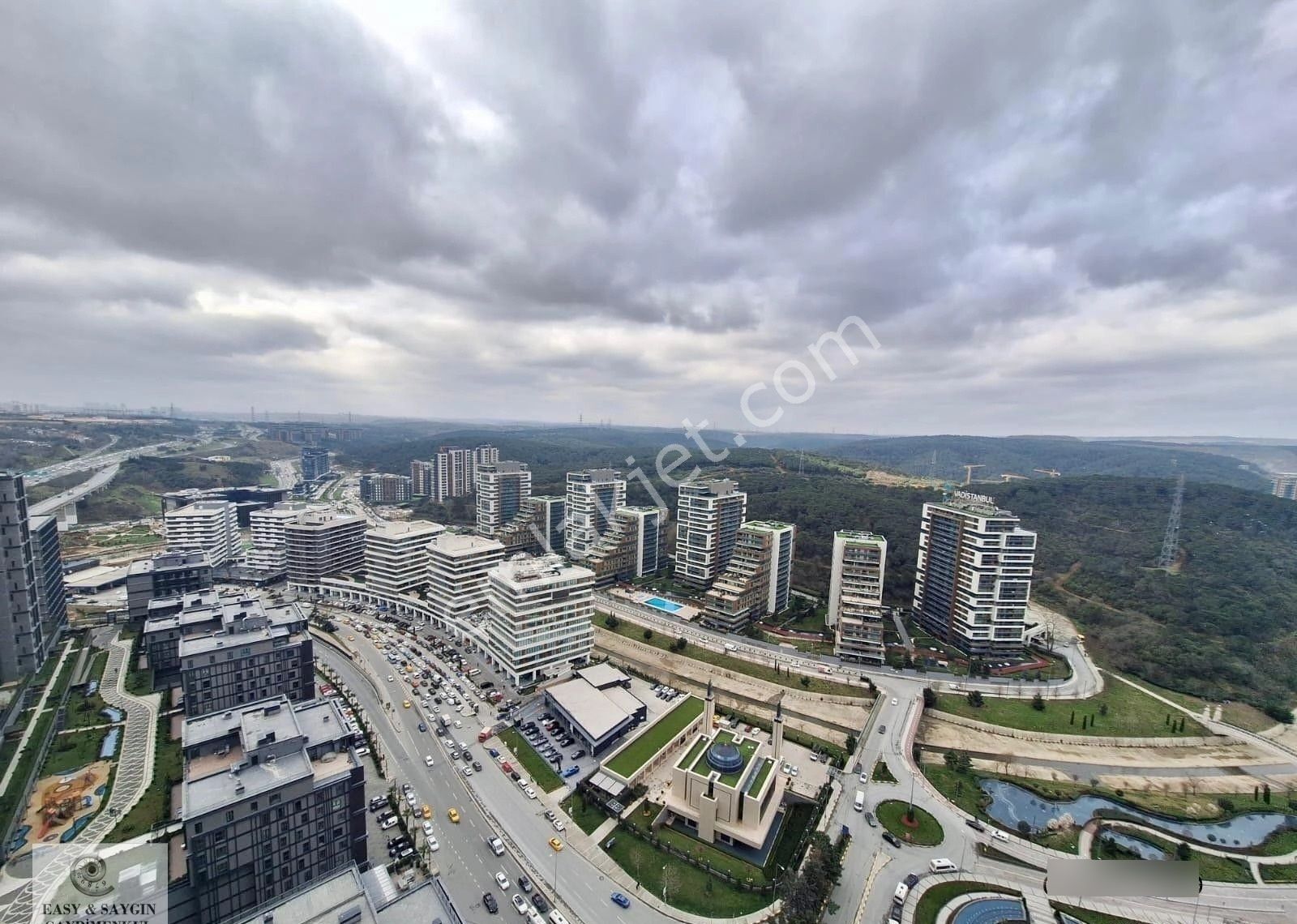 Skyland 1+1 Eşyalı Kiralık Daire Manzaralı Yüksek Kat