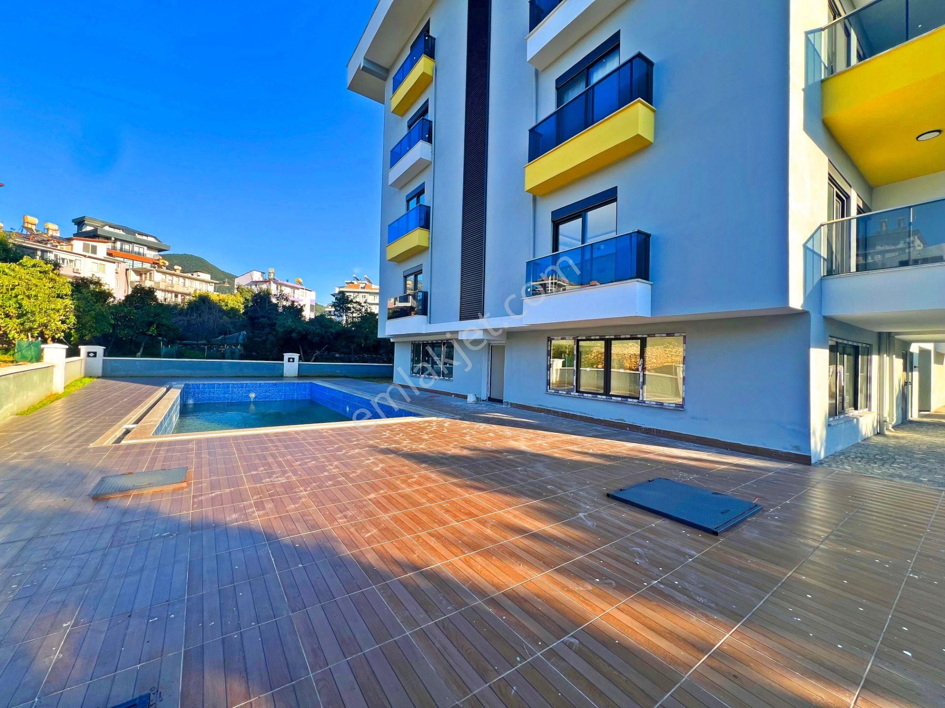 Alanya Obada Kiralık 1+1 Site İçi Havuzlu Sıfır Lüks Daire - Görsel 29