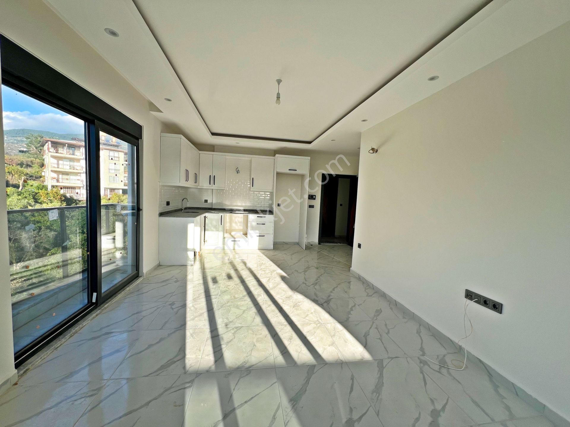 Alanya Obada Kiralık 1+1 Site İçi Havuzlu Sıfır Lüks Daire - Görsel 3