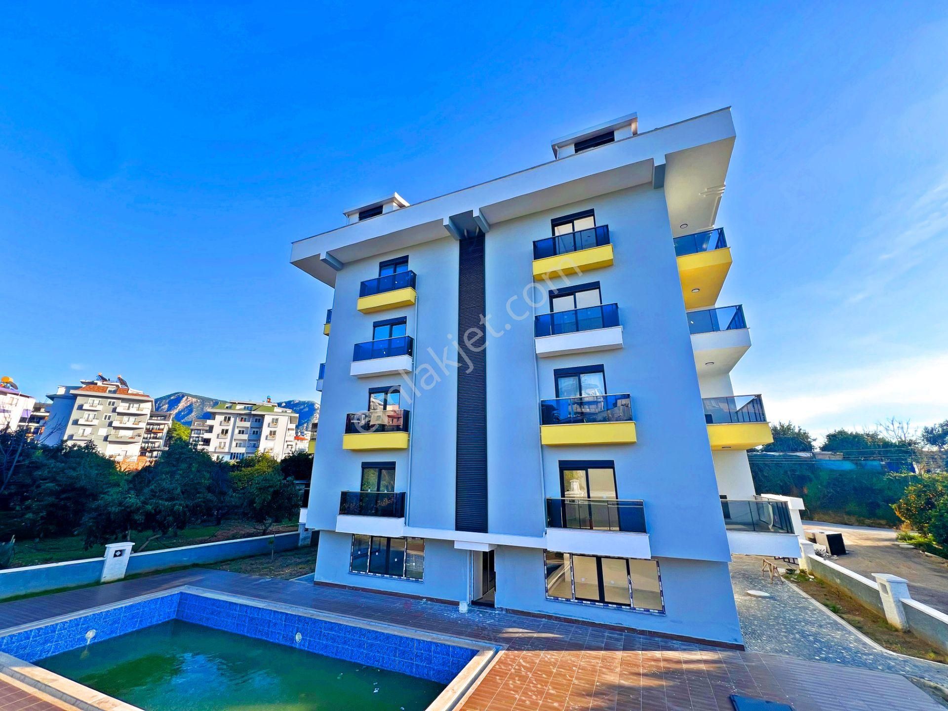 Alanya Obada Kiralık 1+1 Site İçi Havuzlu Sıfır Lüks Daire - Görsel 31