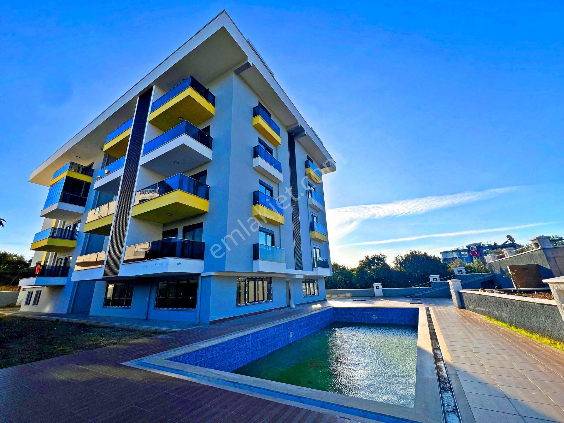 Alanya Obada Kiralık 1+1 Site İçi Havuzlu Sıfır Lüks Daire - Görsel 32