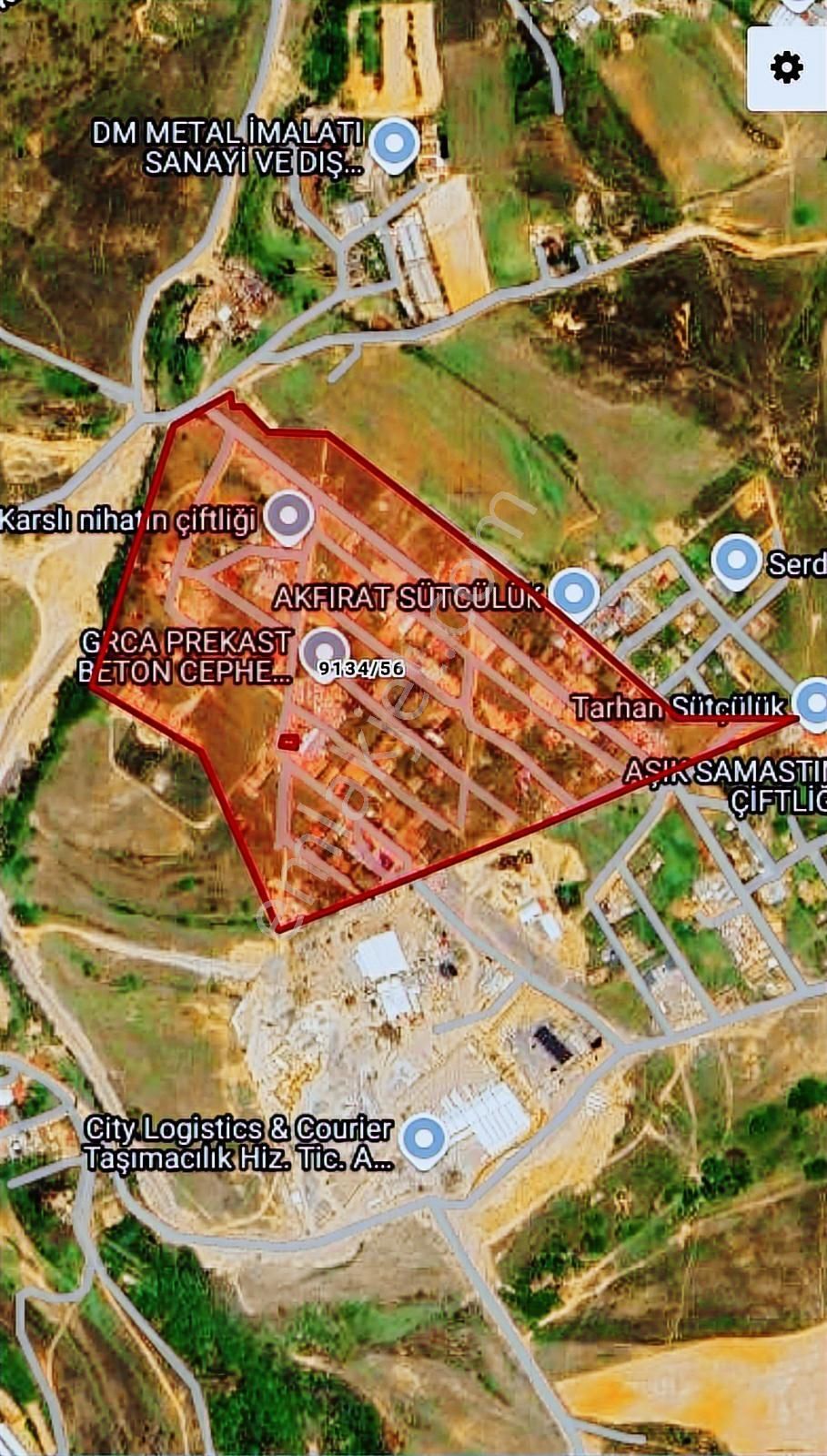 Tuzla Tepeörende Villa Bölgesinde Yatırımlık 280 M² Arazi - Görsel 7