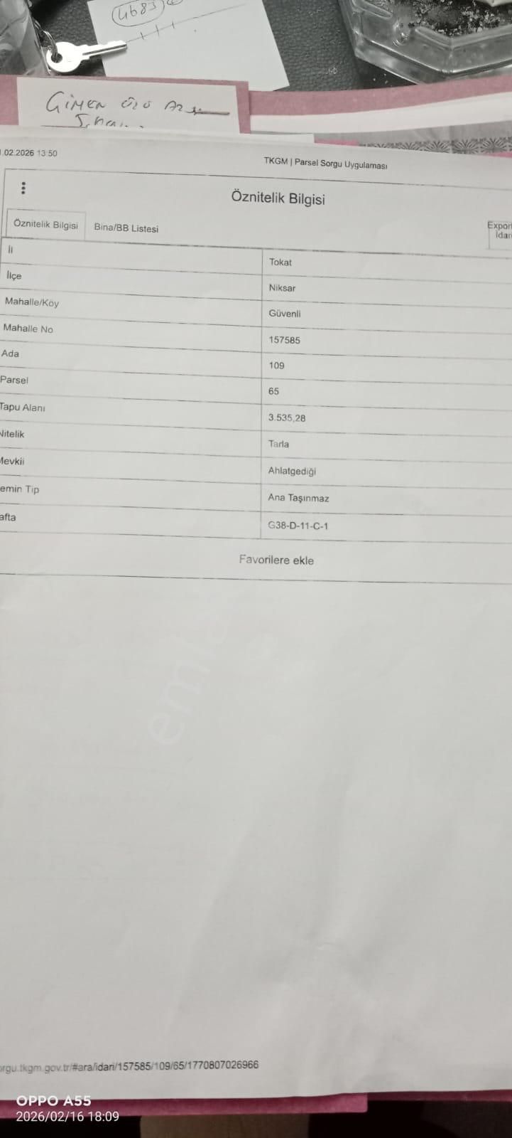 Adalet Gold Group Emlak'tan Satılık Tarla Güvenli Köyün'de Uygun Fiyata 3.500 Dönüm