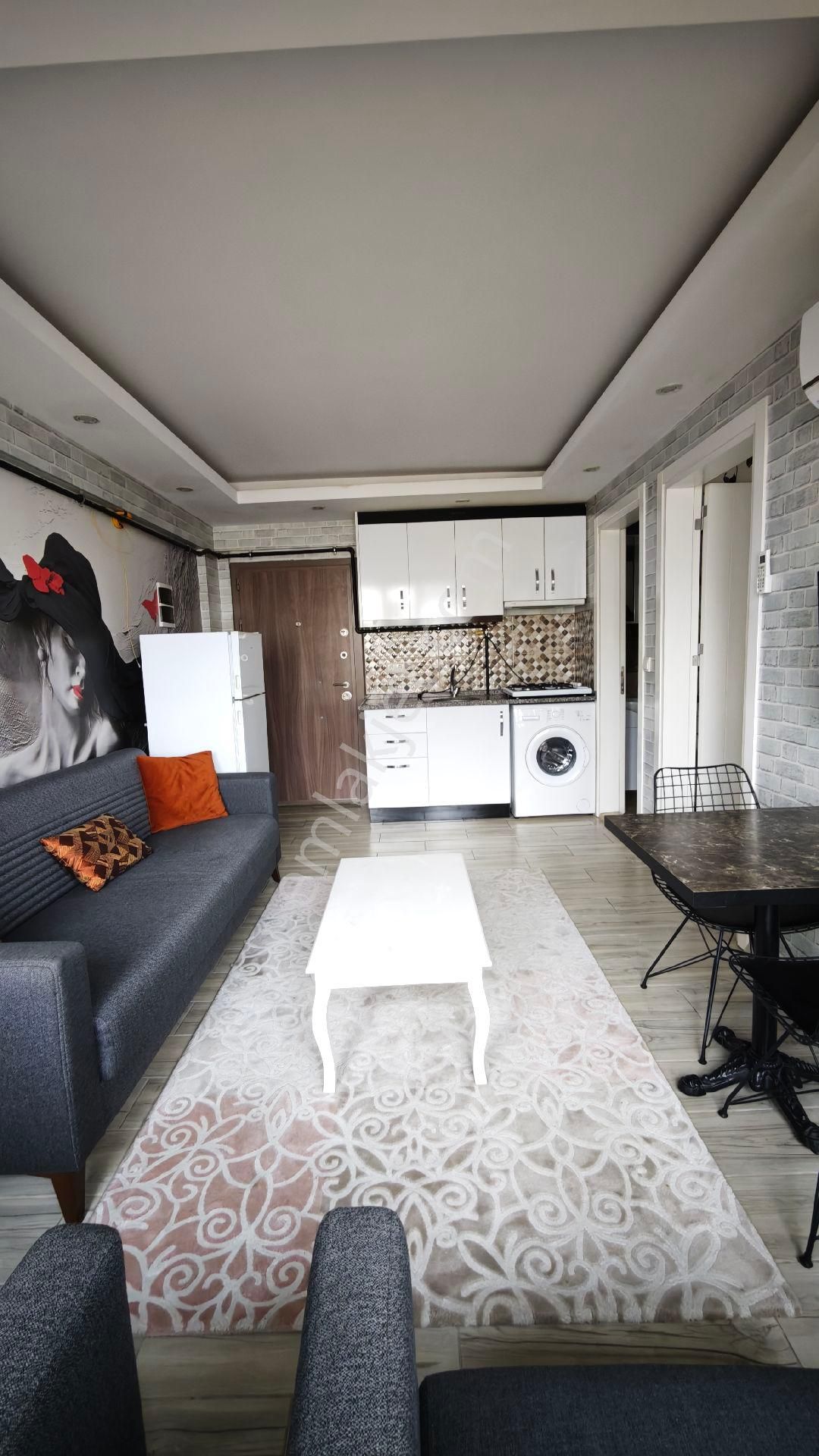 Denipol Mevkisi Balkonlu Ferah 1+1 Klimalı Yerden Isıtmalı Daire - Görsel 5