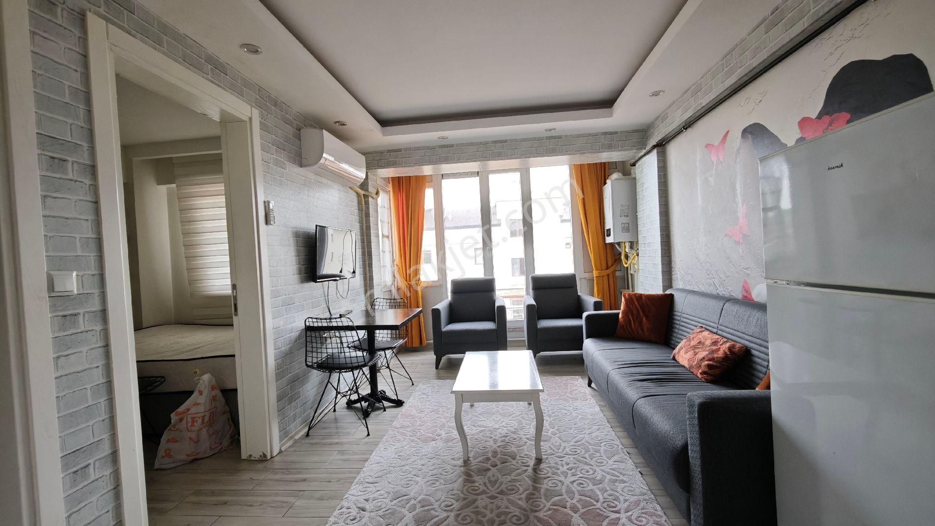 Denipol Mevkisi Balkonlu Ferah 1+1 Klimalı Yerden Isıtmalı Daire - Görsel 2