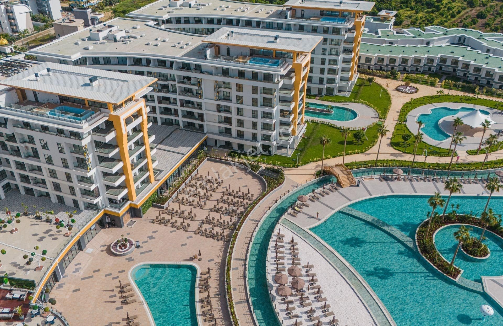 Alanya Türkerde Muhteşem Kompleks Satılık Lüx 1+1 85m2 Daire Daire - Görsel 19