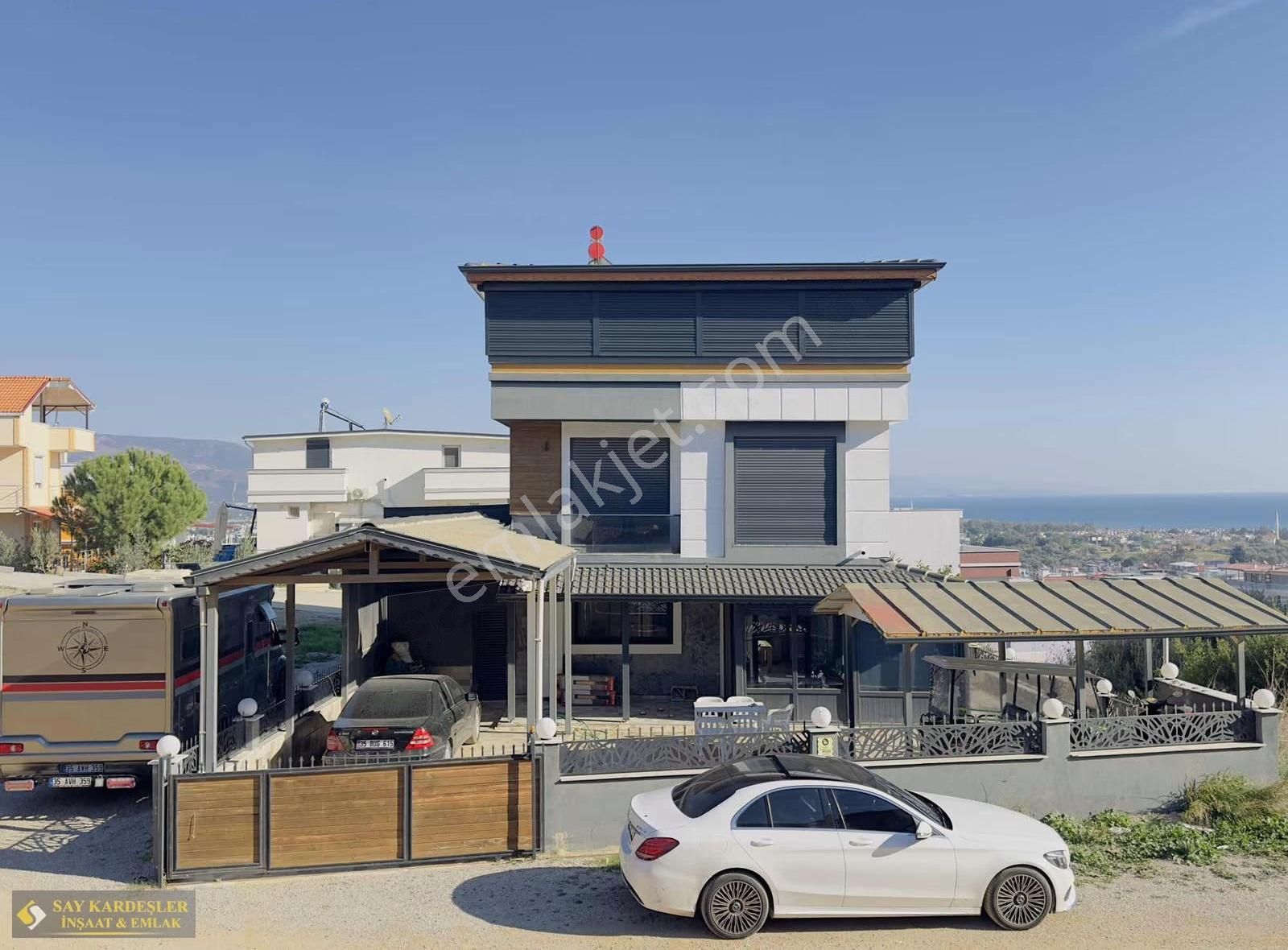 İzmir Seferihisar Doğanbey De Deniz Manzaralı Satılık 2+2 Villa - Görsel 12