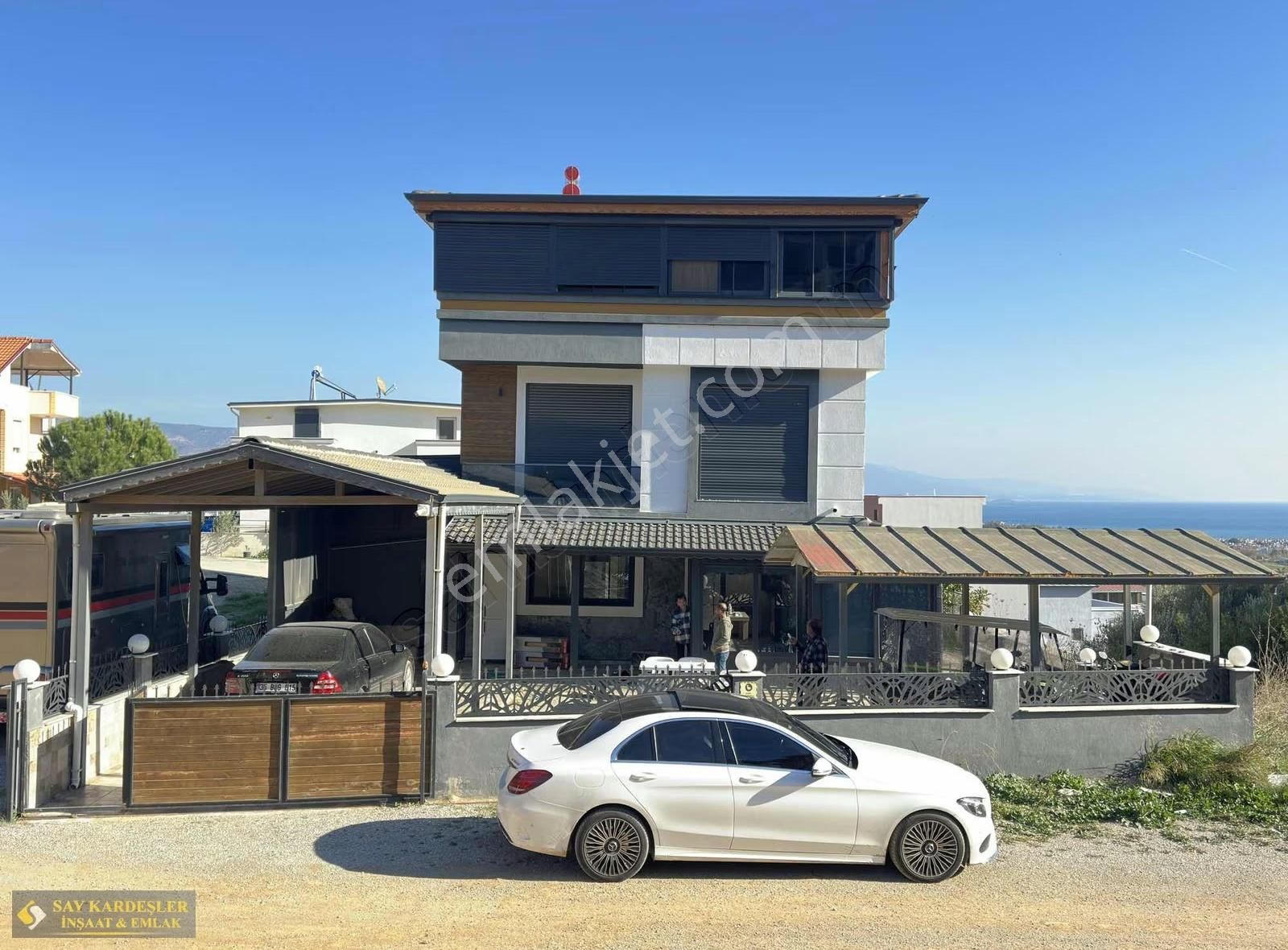 İzmir Seferihisar Doğanbey De Deniz Manzaralı Satılık 2+2 Villa - Görsel 27