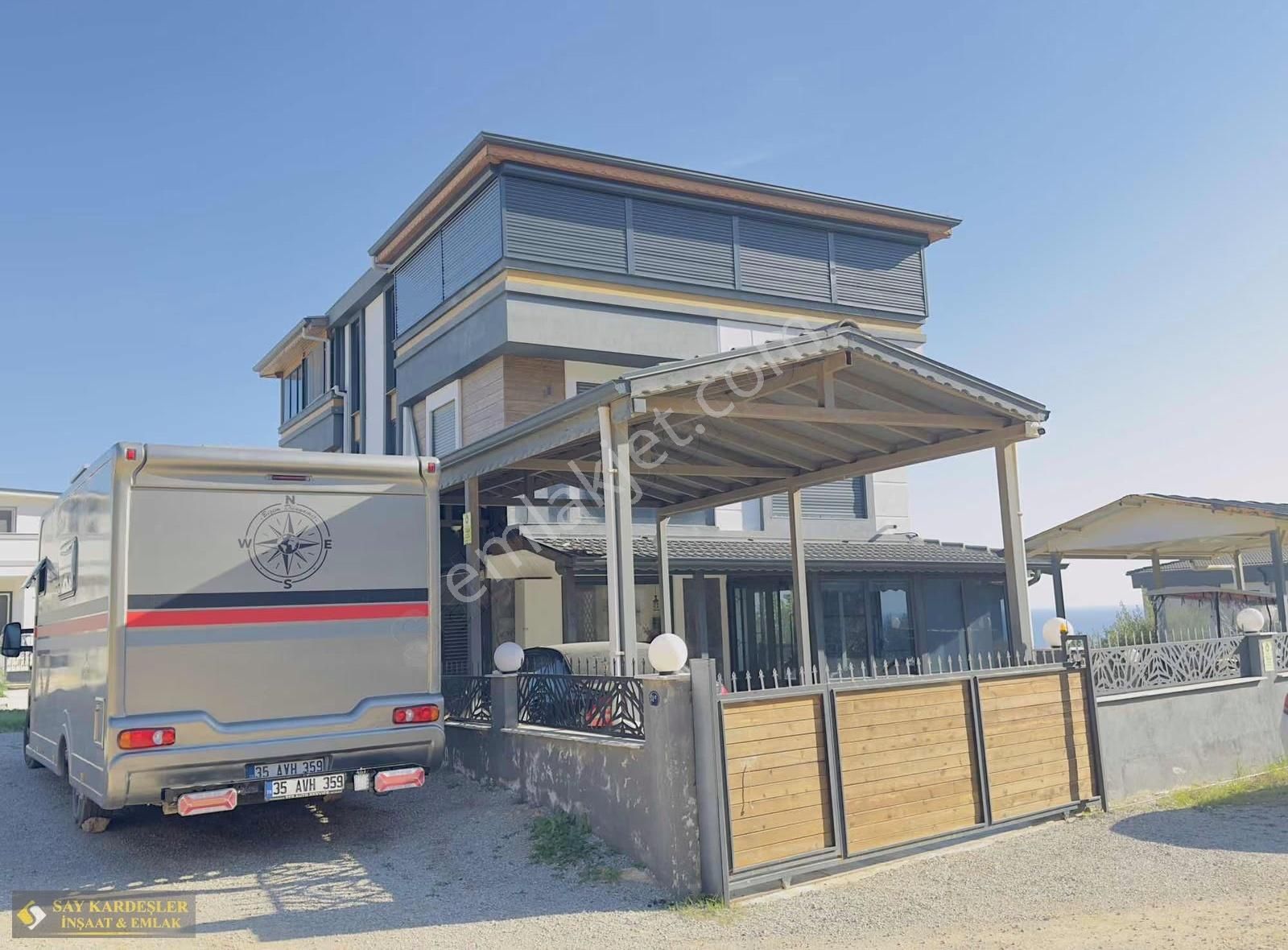 İzmir Seferihisar Doğanbey De Deniz Manzaralı Satılık 2+2 Villa - Görsel 15