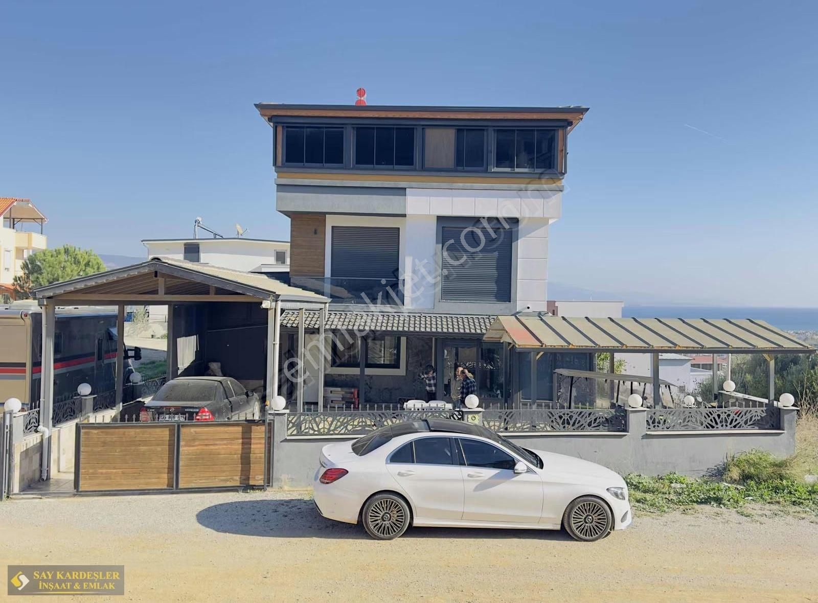 İzmir Seferihisar Doğanbey De Deniz Manzaralı Satılık 2+2 Villa - Görsel 18