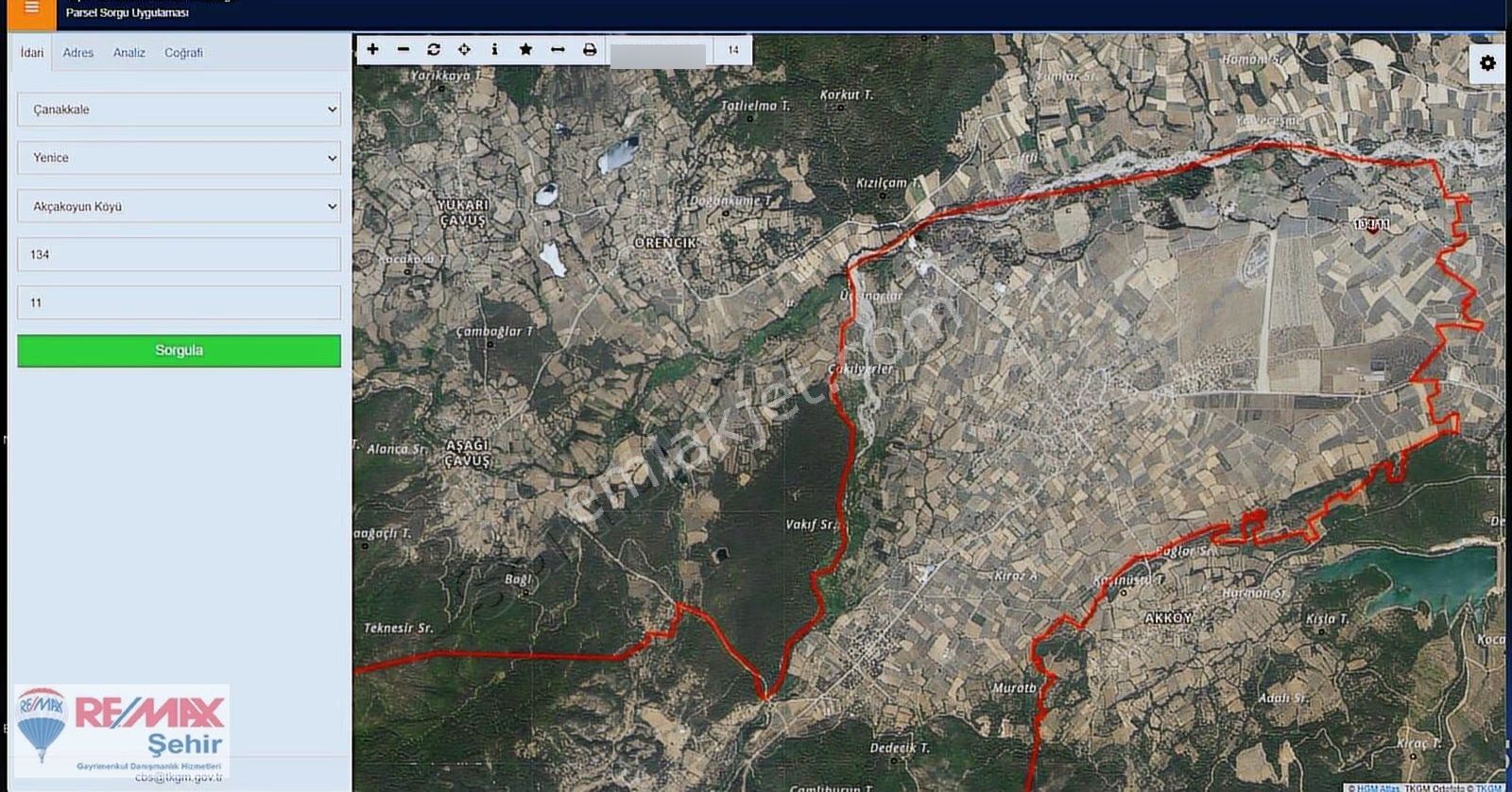 Çanakkale Yenice De Yatırım Değeri Yüksek Satılık 6.120m2 Tarla - Görsel 9