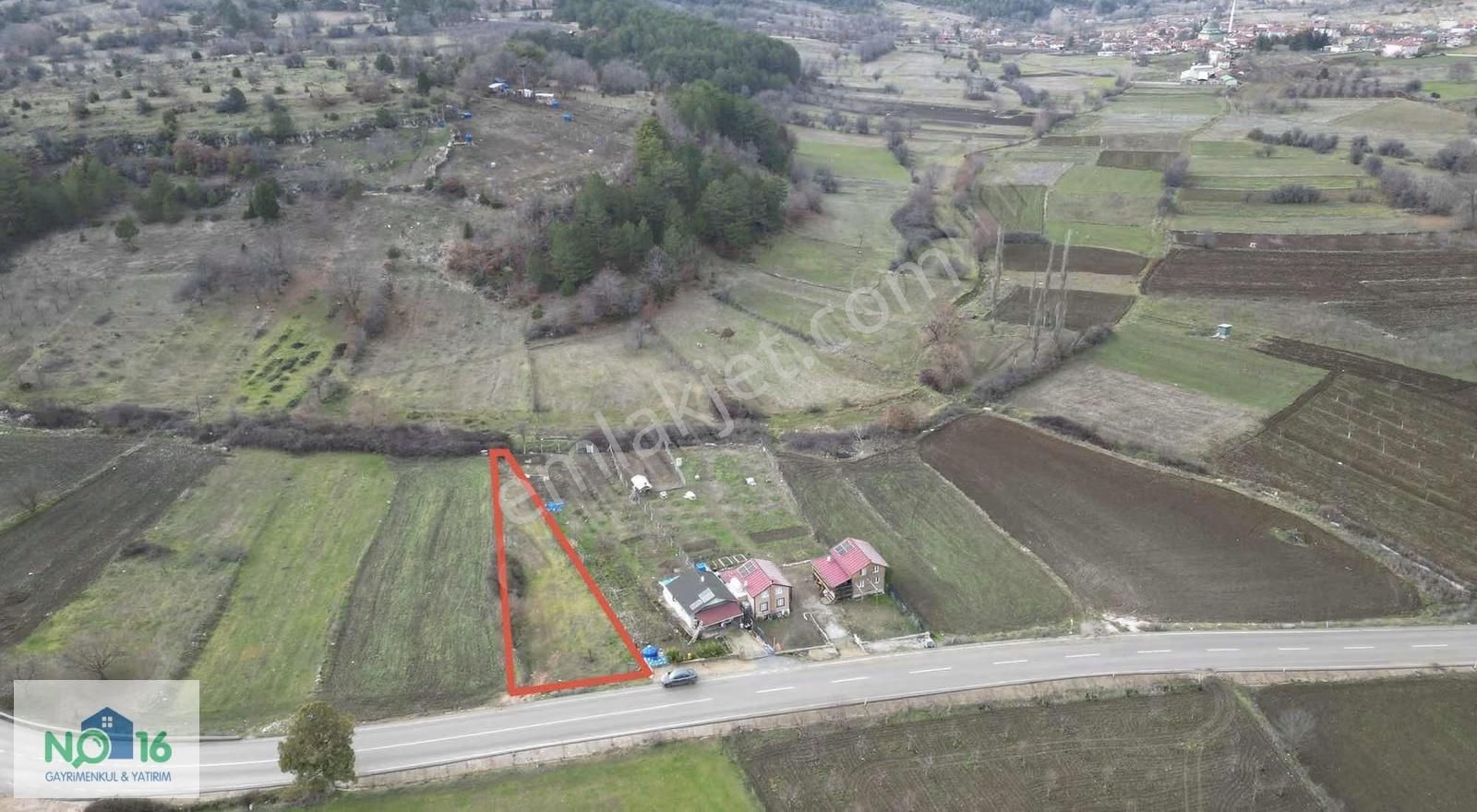 No16'dan Keles Kıran Işıklar Köyünde Asfalt Dibinde Fırsat Arazi