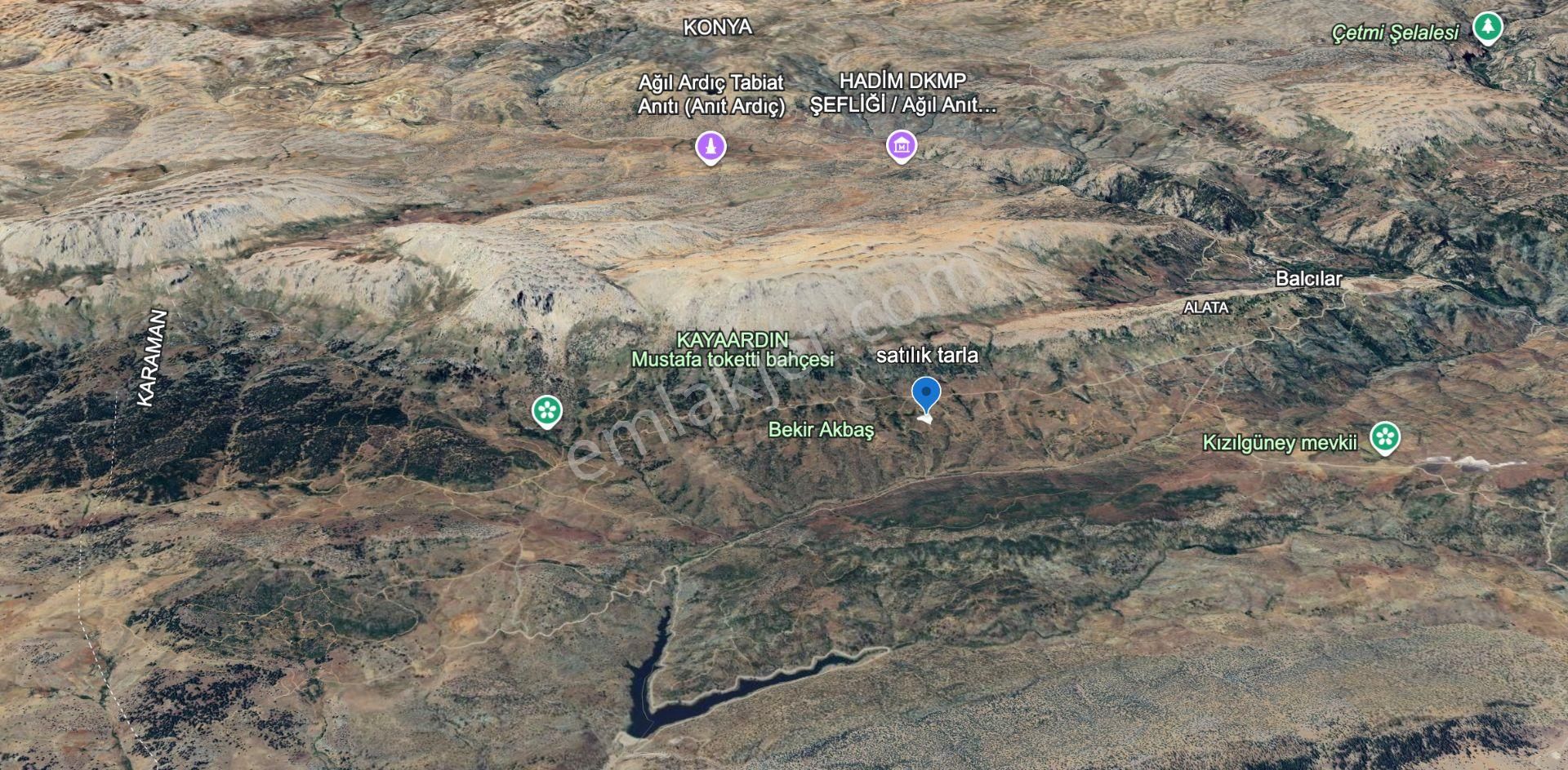 Konya Taşkent’te Yatırımlık Satılık Tarla - Görsel 8