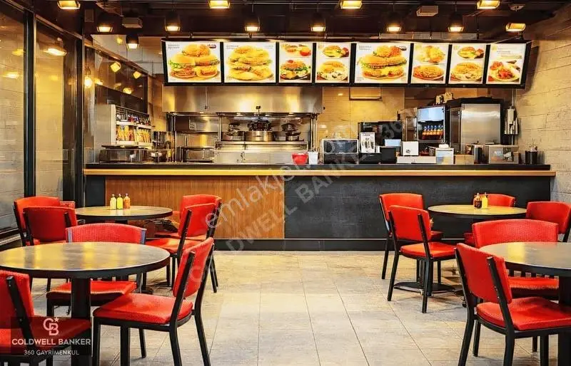 Bostanlı Şehitler Bulvarında Derven Kiralık Fast Food Cafe