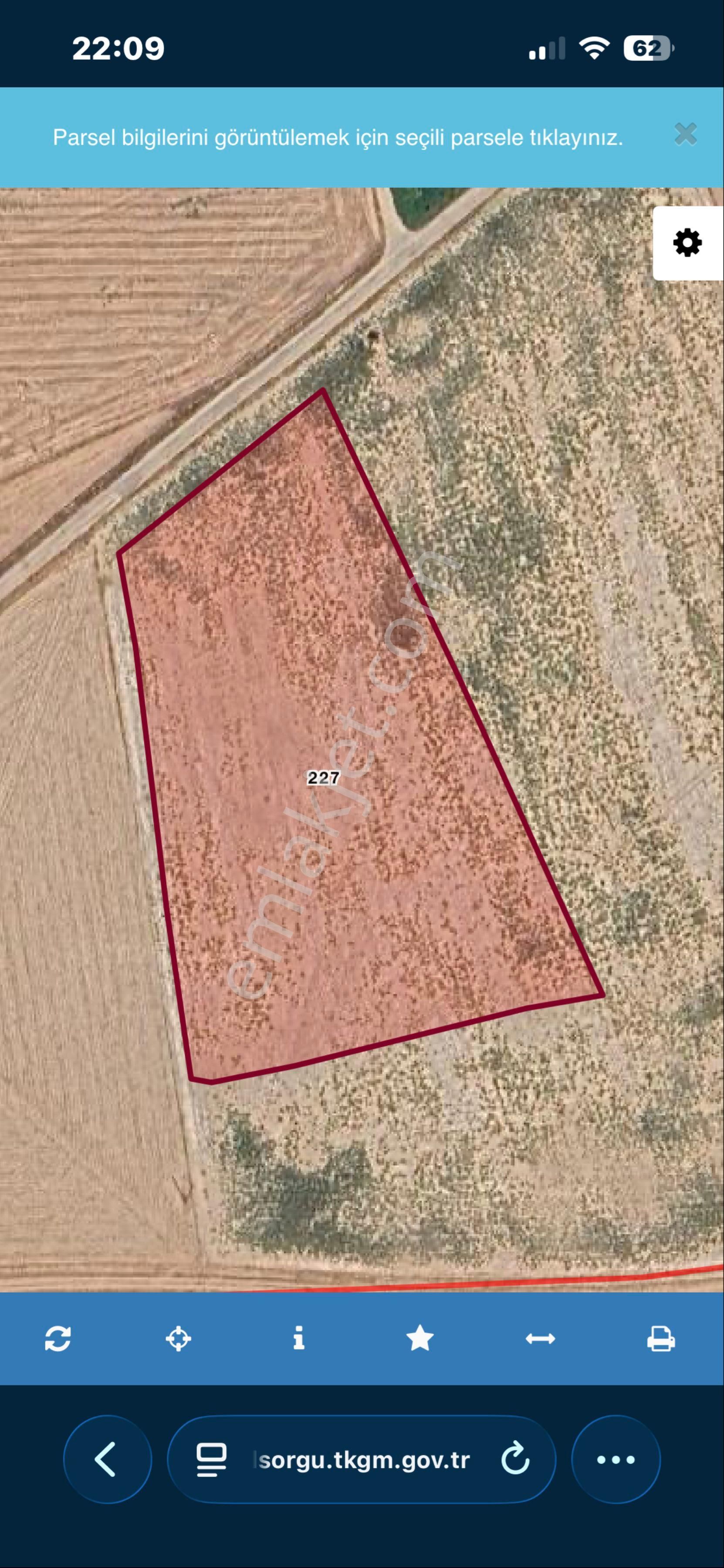 Tuzlukçu Da 12800m2 Ekilip Biçilir Tarla - Görsel 2