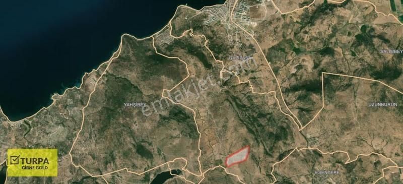 Dikili Uzunburun'da Toki'ye 1 Km Mesafede Satılık Arazi