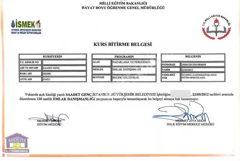 Haksever'den Satılık 37 M2 Paylı Arsa Tapulu Ara Kat Daire - Görsel 23