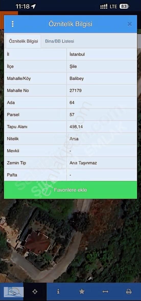 Şile Balibey Mahallesinde Yatırımlık %45 İmarlı Arsa - Görsel 4