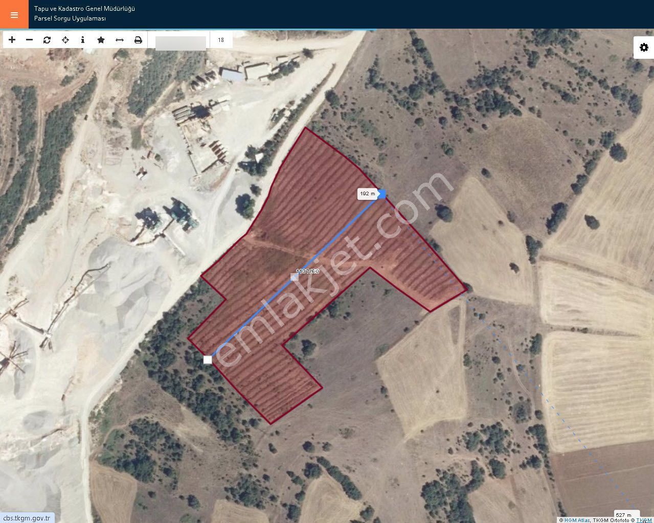 Bursa Yenişehir Hamidiye,de Takasa Açık Satılık 22-dönüm Ceviz Ekili Tarla - Görsel 24