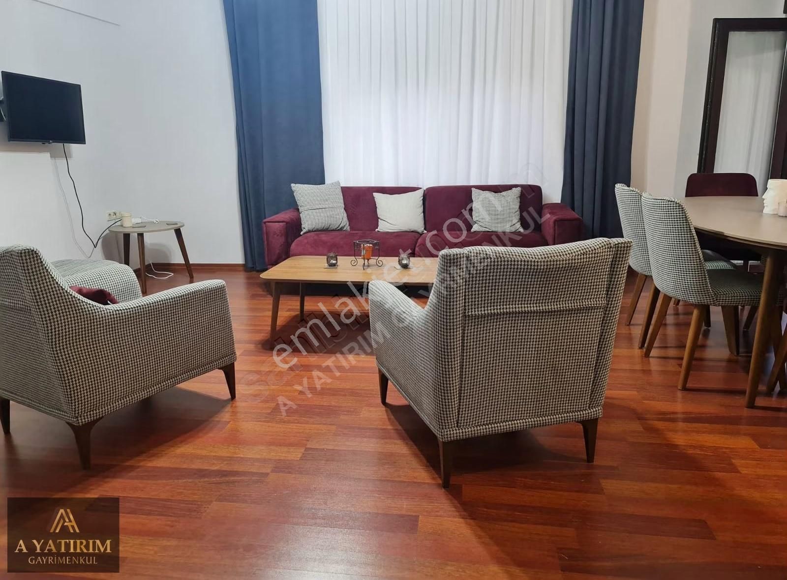 Havuzlu Site İçerisinde Eşyalı Kiralık 3+1 Dubleks Daire - Görsel 4