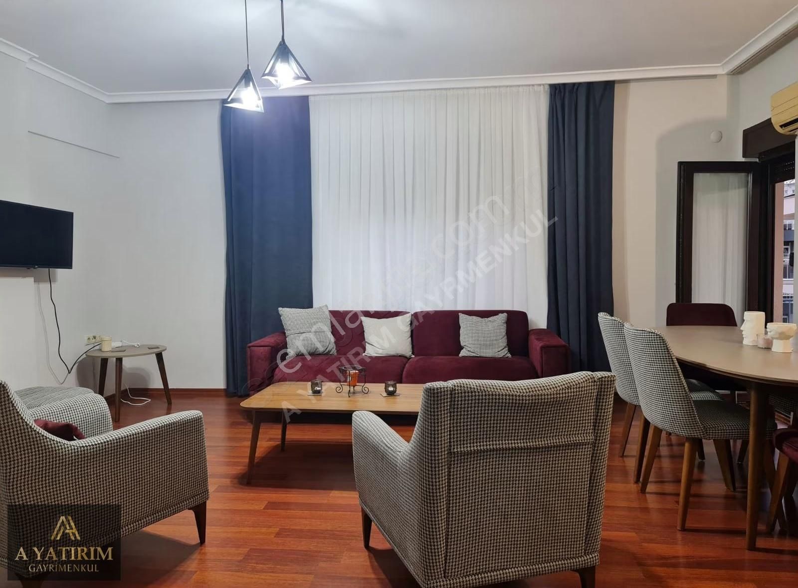 Havuzlu Site İçerisinde Eşyalı Kiralık 3+1 Dubleks Daire - Görsel 13