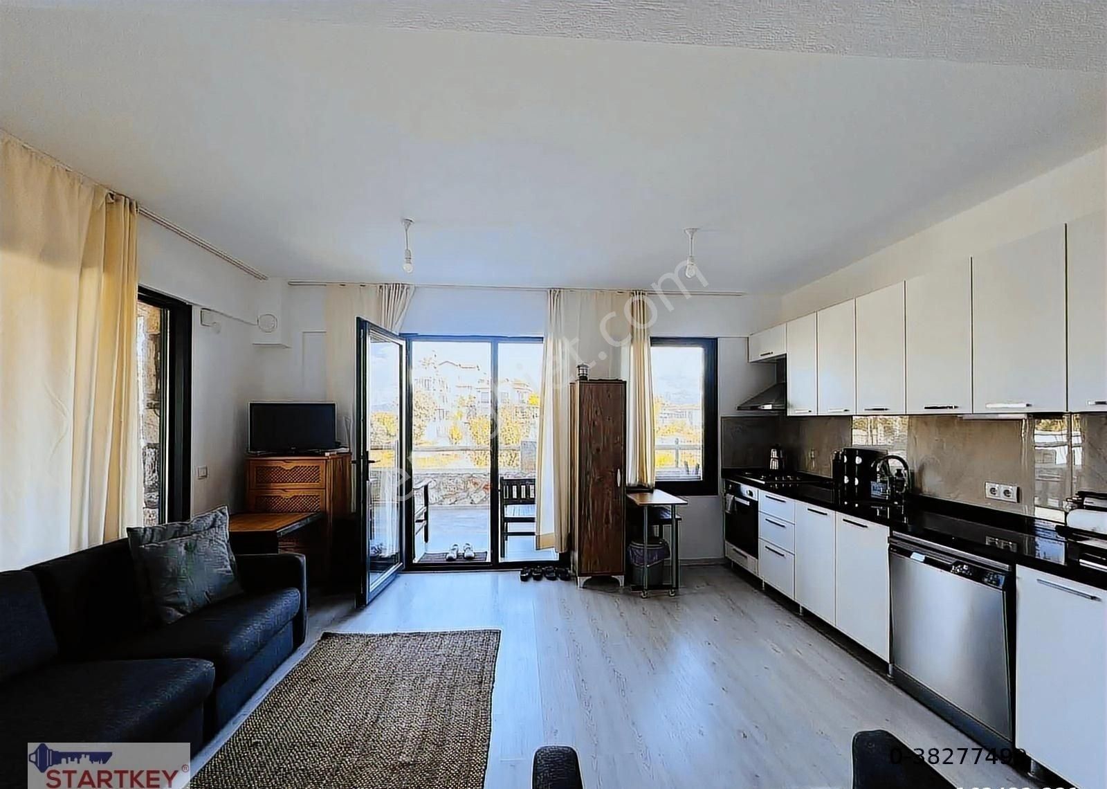 Startkey Datça Merkeze Yakın Deniz Manzaralı,bahçeli 1+1 Daire