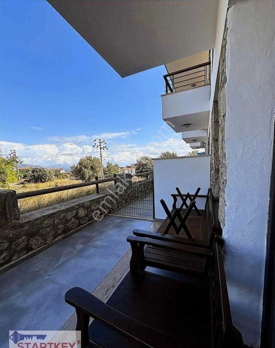 Startkey Datça Merkeze Yakın Deniz Manzaralı,bahçeli 1+1 Daire - Görsel 25