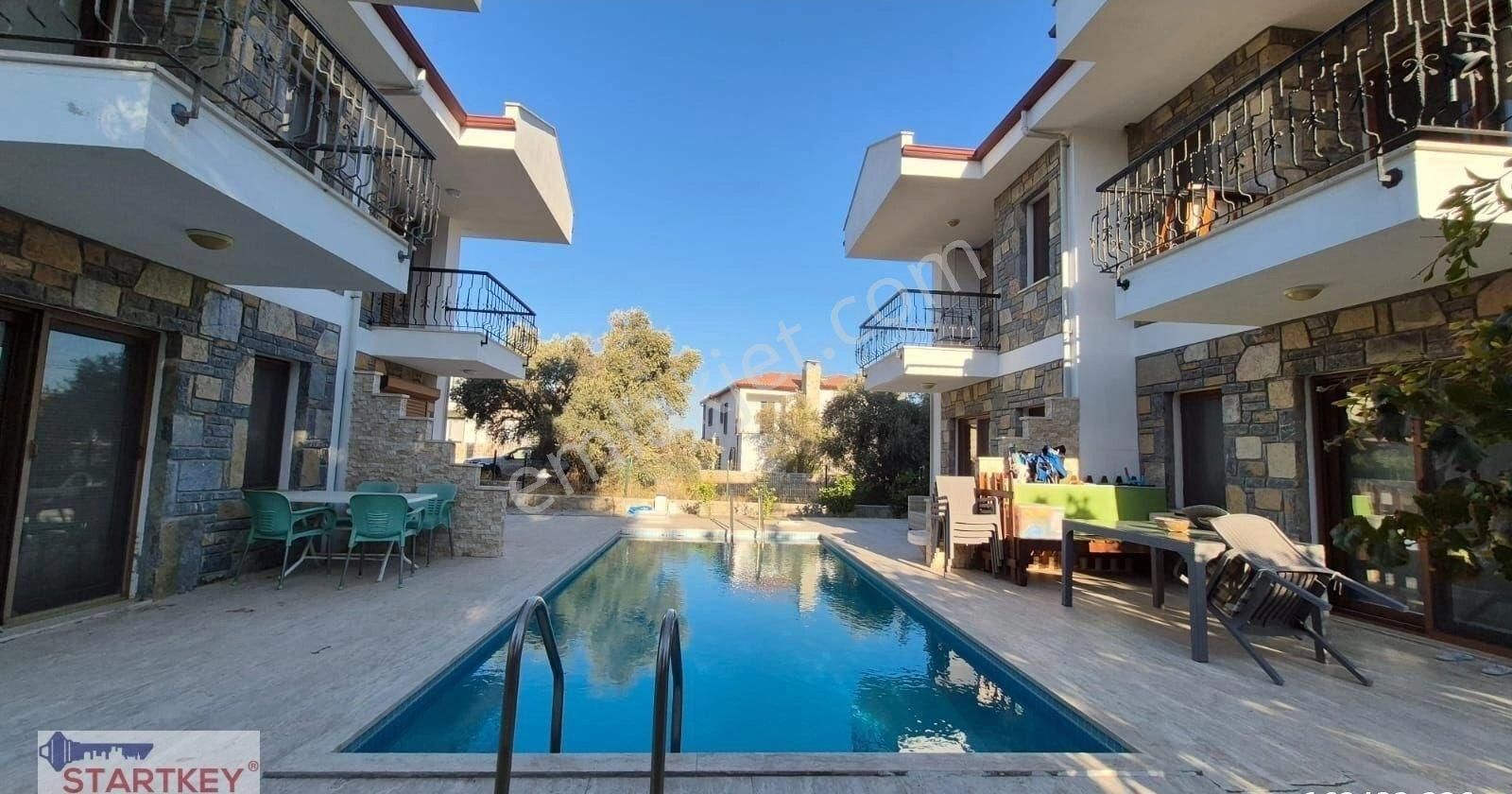 Startkey Pelit'ten Datça Reşadiye'de Satılık Havuzlu Villa - Görsel 21