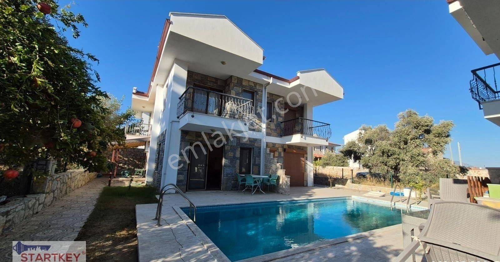 Startkey Pelit'ten Datça Reşadiye'de Satılık Havuzlu Villa - Görsel 27