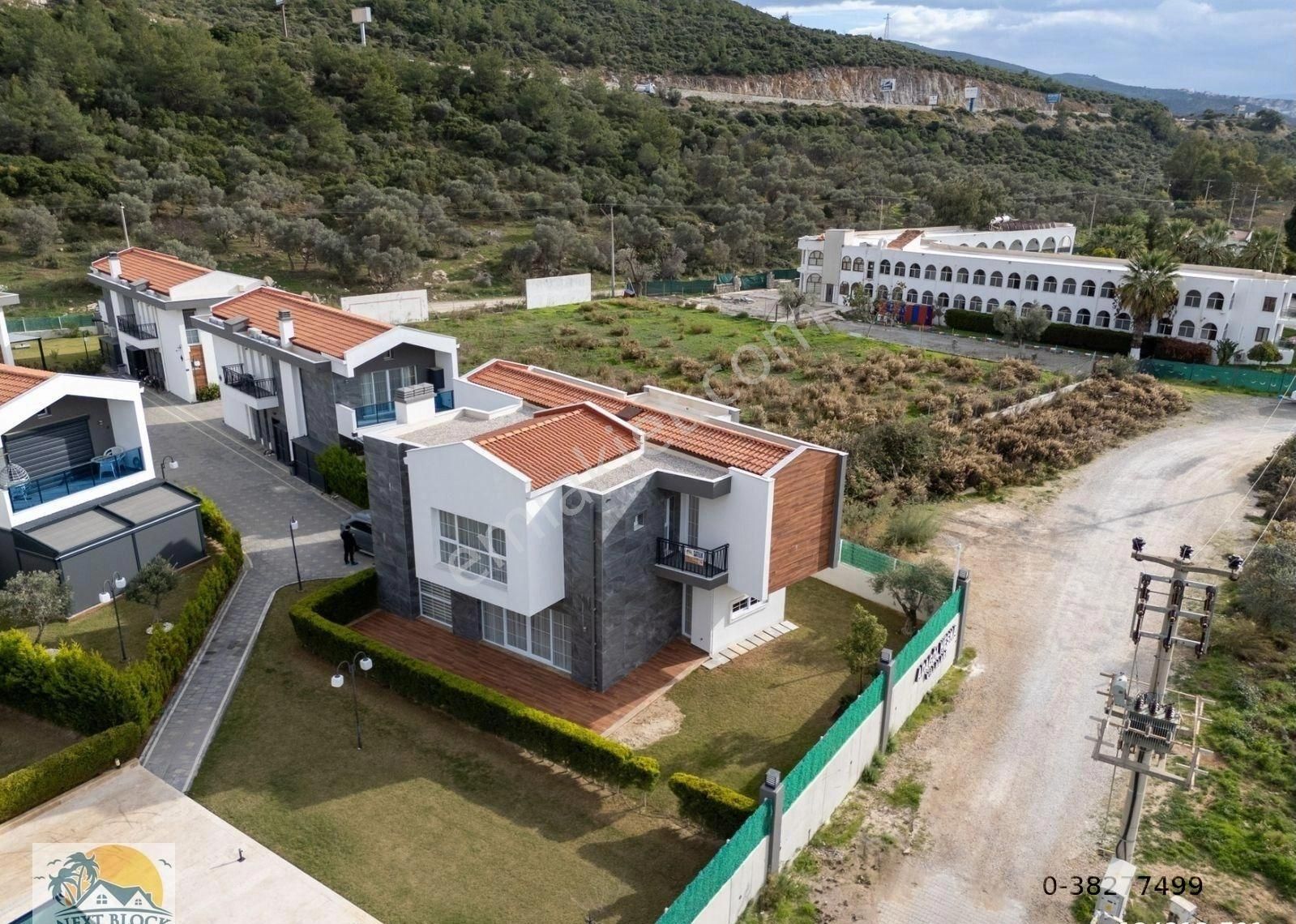 Acil !!! Kuşadası Kuştur Mevkiinde Geniş Ve Ferah Yaşam Alanlarına Sahip 4+1 Satılık Villa - Görsel 19