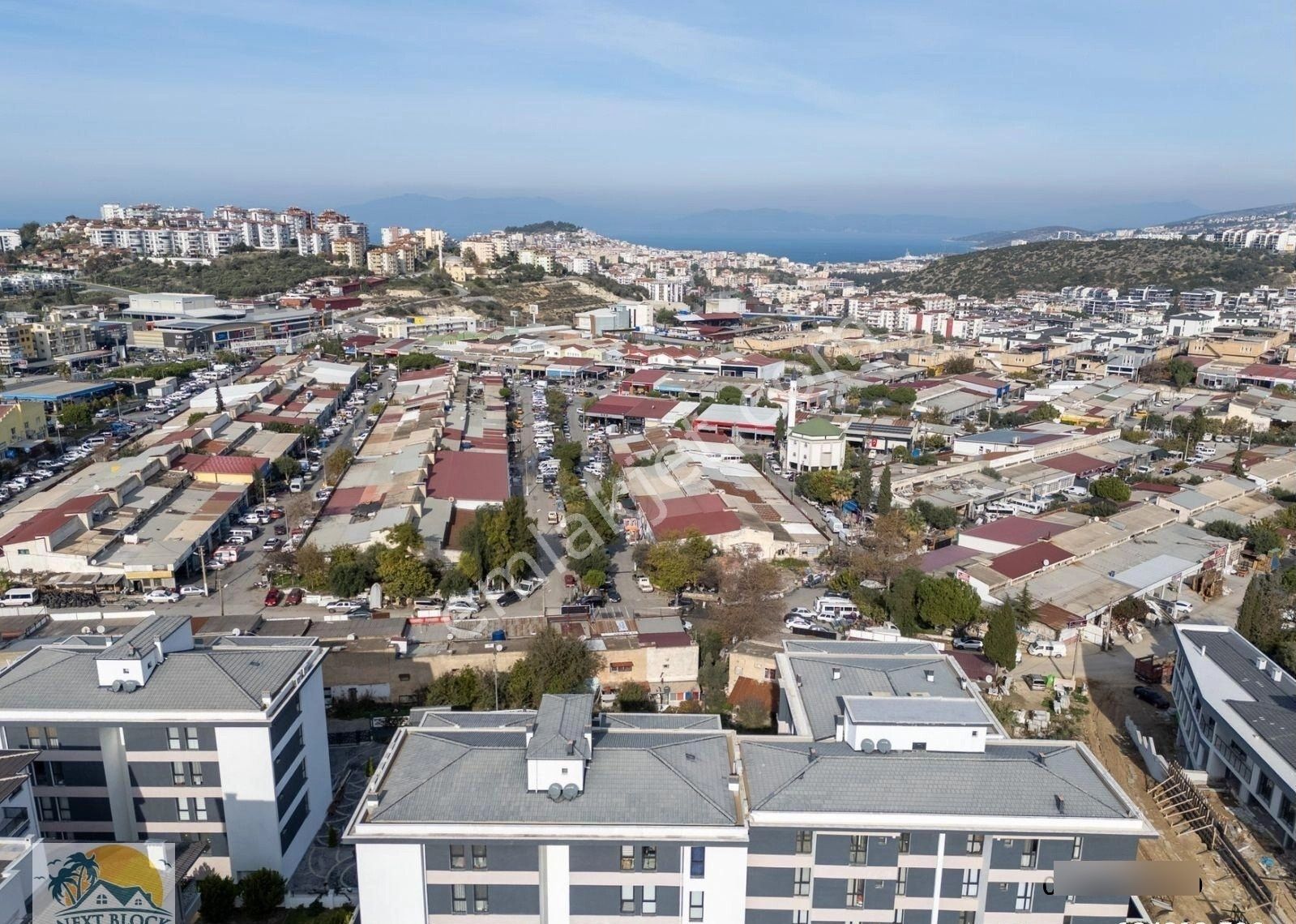 Kuşadası Değirmendere'de Kapalı Mutfak Deniz Manzaralı 2+1 - Görsel 4