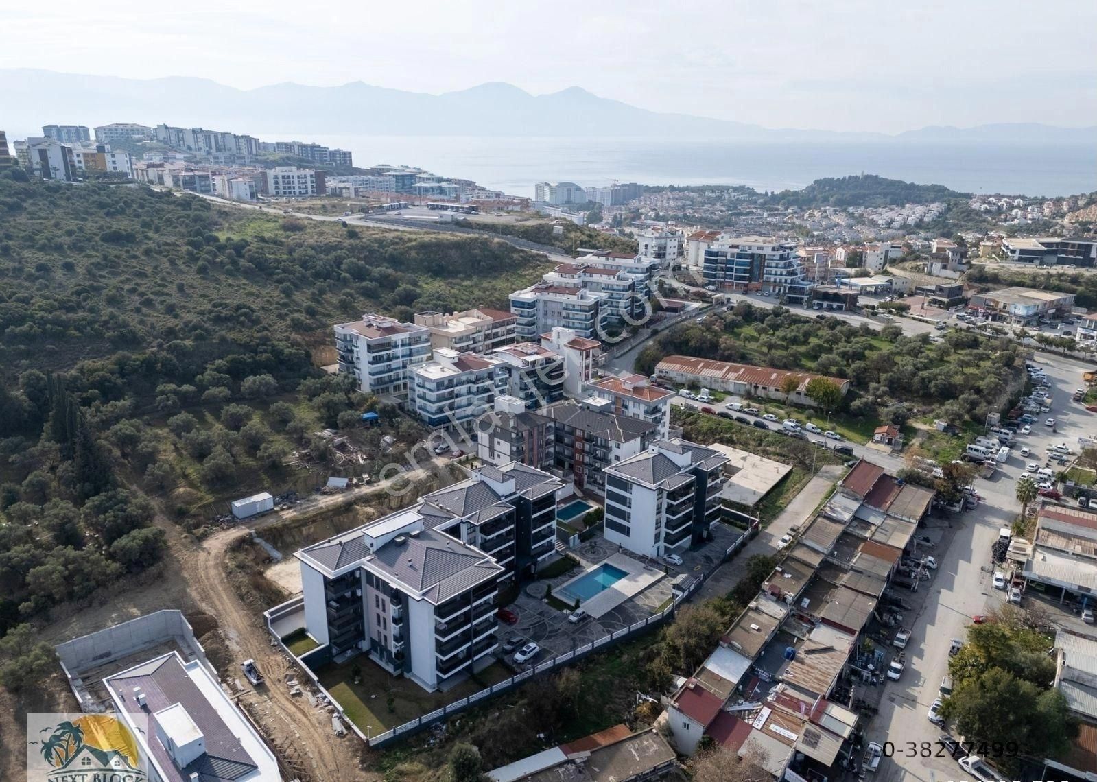 Kuşadası Değirmendere'de Kapalı Mutfak Deniz Manzaralı 2+1 - Görsel 14
