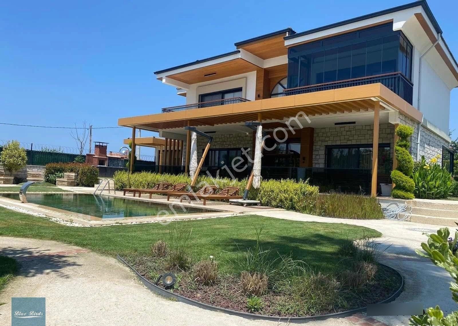 Kuşadasında 1 Dönüm İçerisinde Lux Malikane - Görsel 23