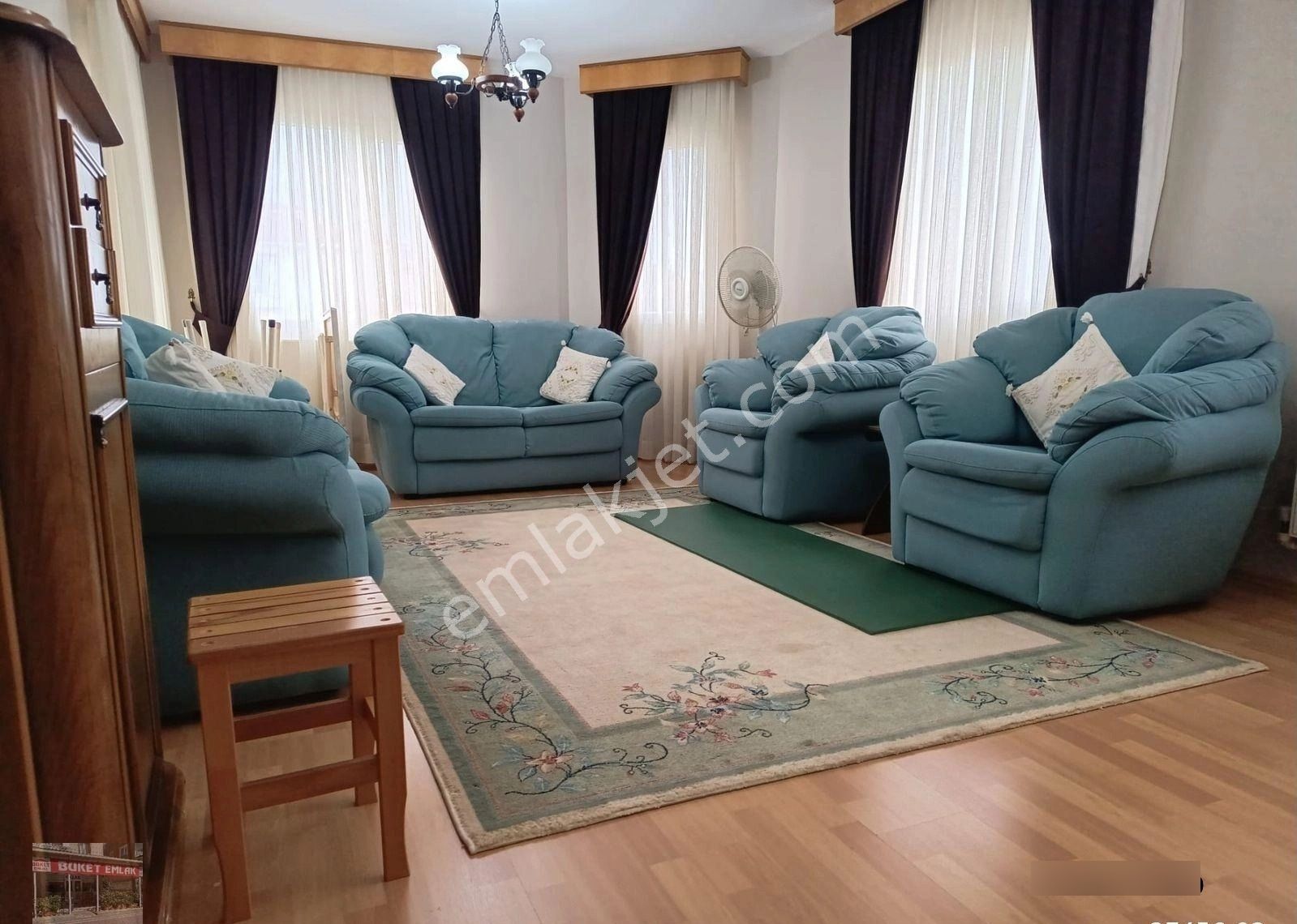 Buket Emlaktan Satılık 3+1 Daire Doğal Gazlı Asansörlü - Görsel 23