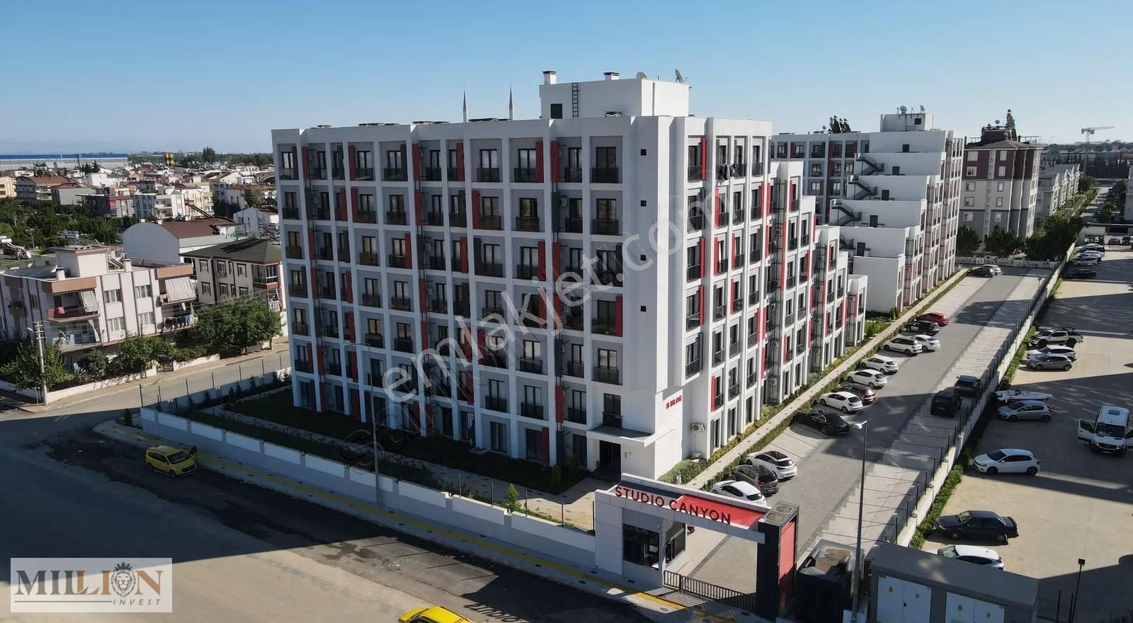 Kepez Altınova Studio Canyon Havuz Cephe Eşyalı Güvenlikli