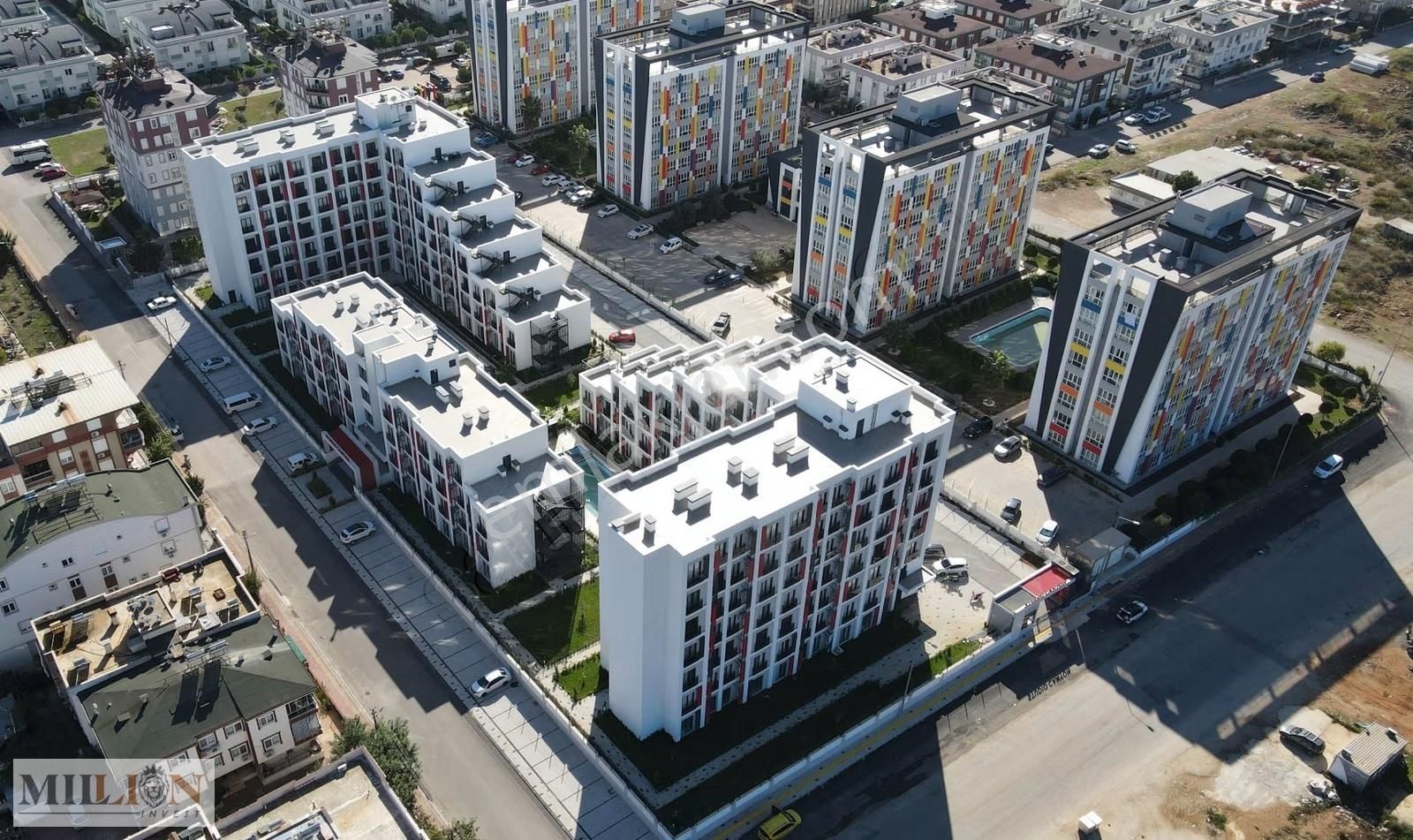 Kepez Altınova Studio Canyon Havuz Cephe Eşyalı Güvenlikli - Görsel 15