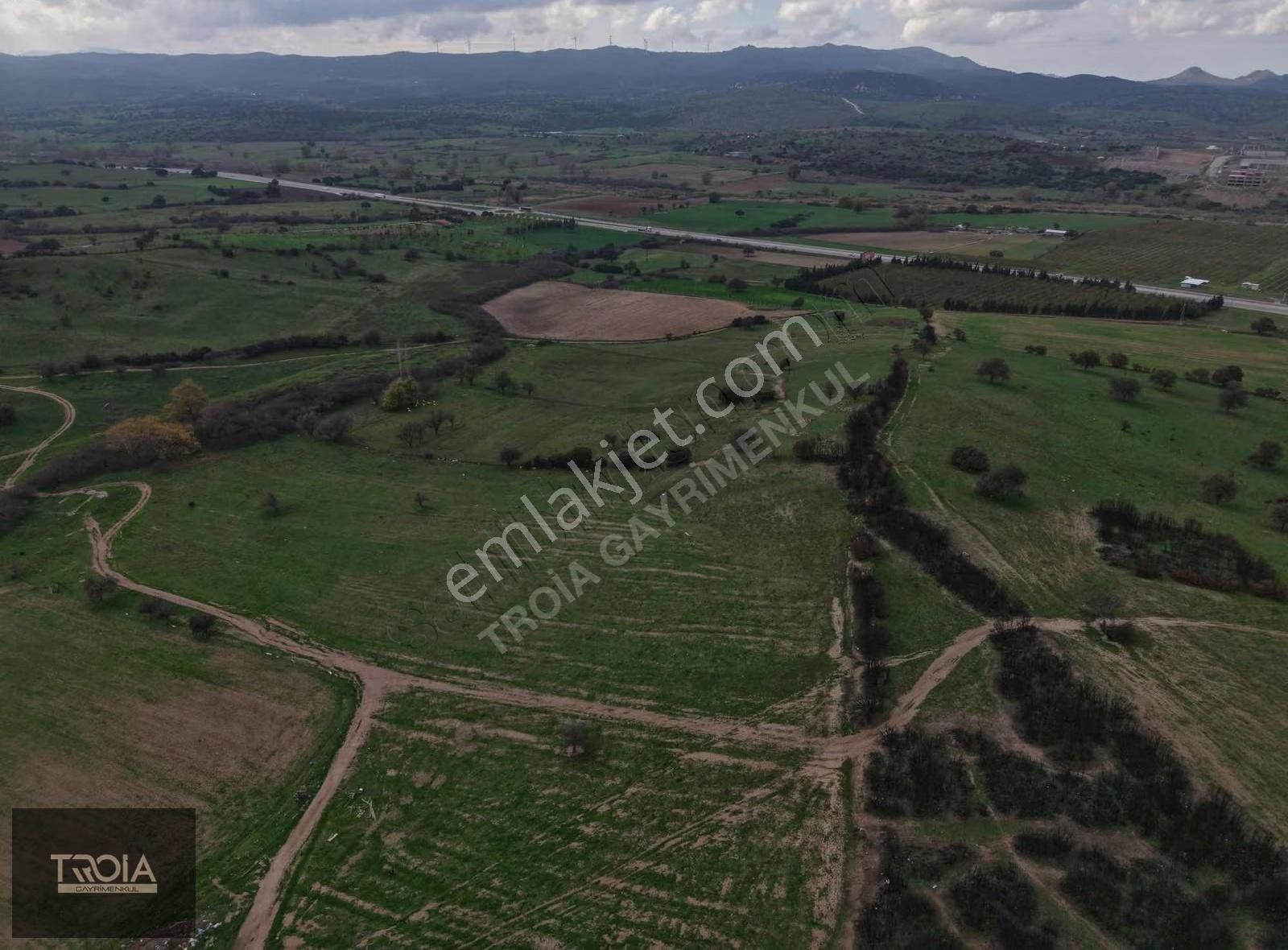 Ezine Gıda Osb Dibinde Yatırımlık Tarla 12,250m2 - Görsel 9