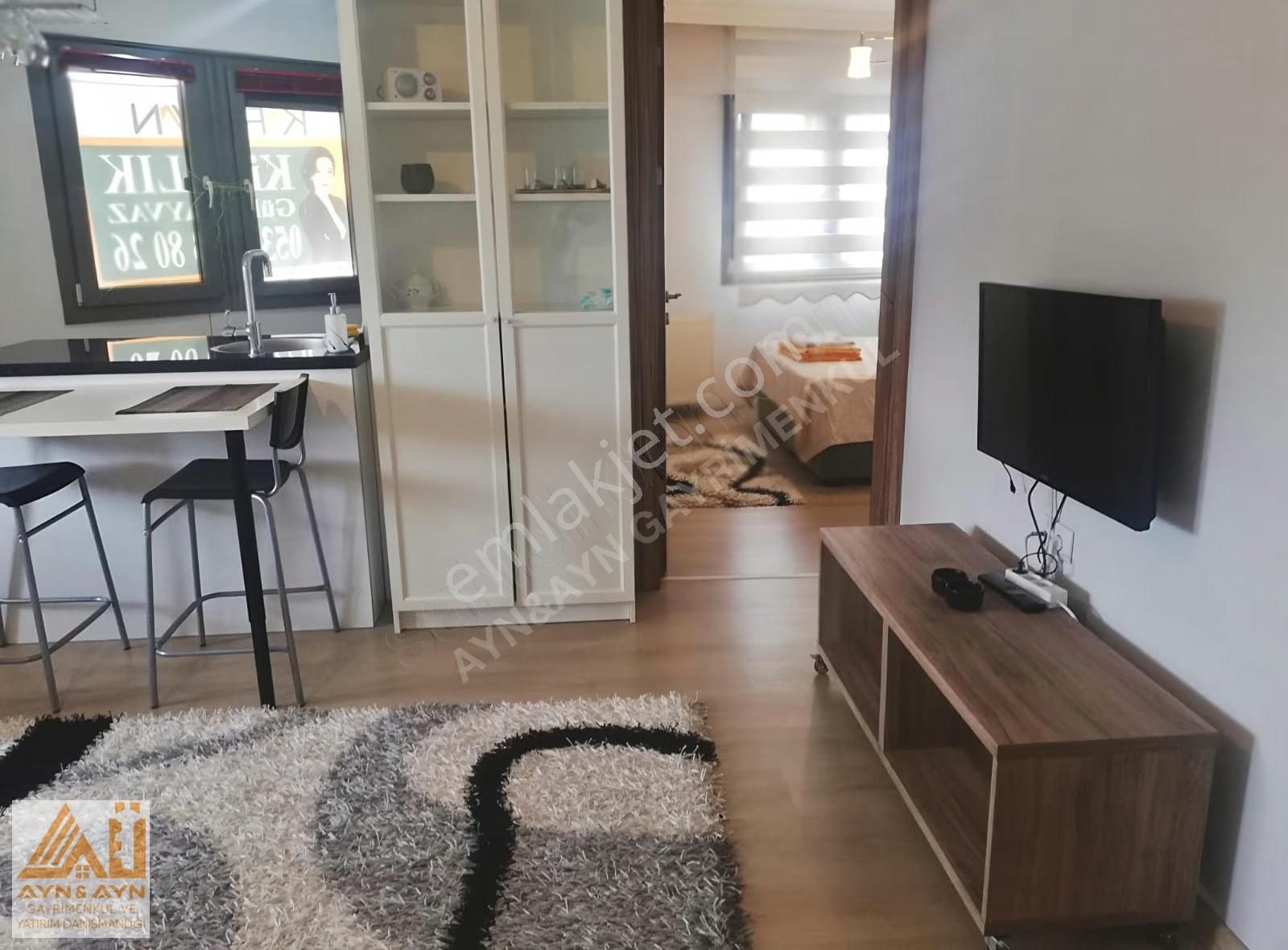 Ayn'den İzmir Çiğli Balatçık'ta Eşyalı 1+1 Kiralık Daire - Görsel 21