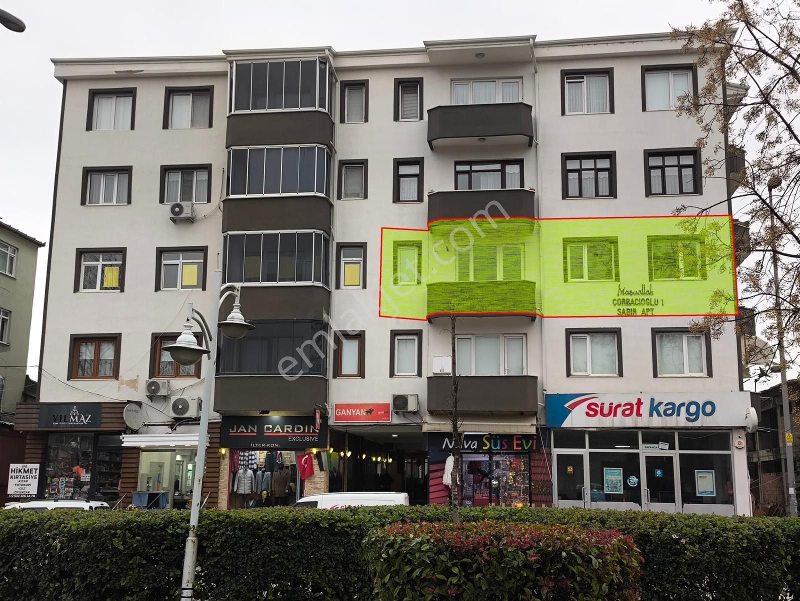 Turyaptan Sapanca Belediyesi Karşısı Geniş Ferah 3+1 Köşe Daire - Görsel 2