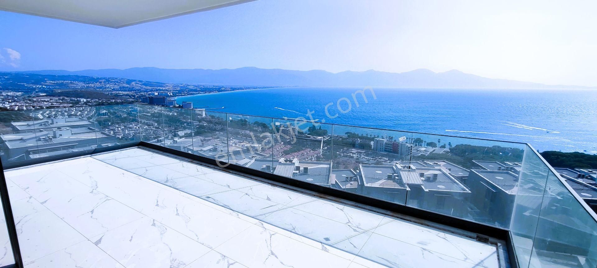 Kuşadası’nda Eşsiz İmza Mülk – 180°+ Panoramik Deniz Manzaralı, Tam Bağımsız Lüks Penthouse