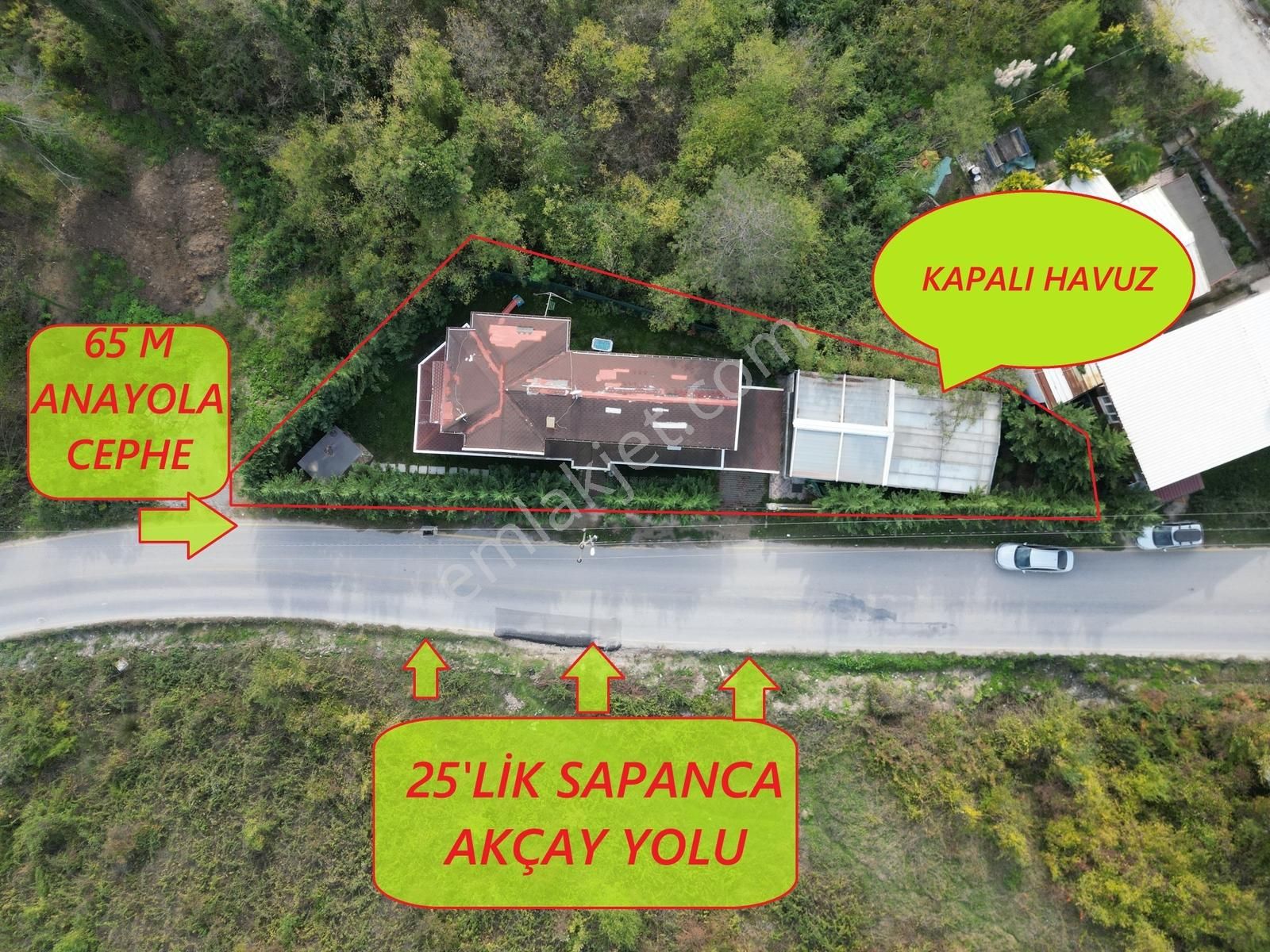 Sapanca'da Satılık Müstakil - Kapalı Havuzlu Villa - Görsel 34