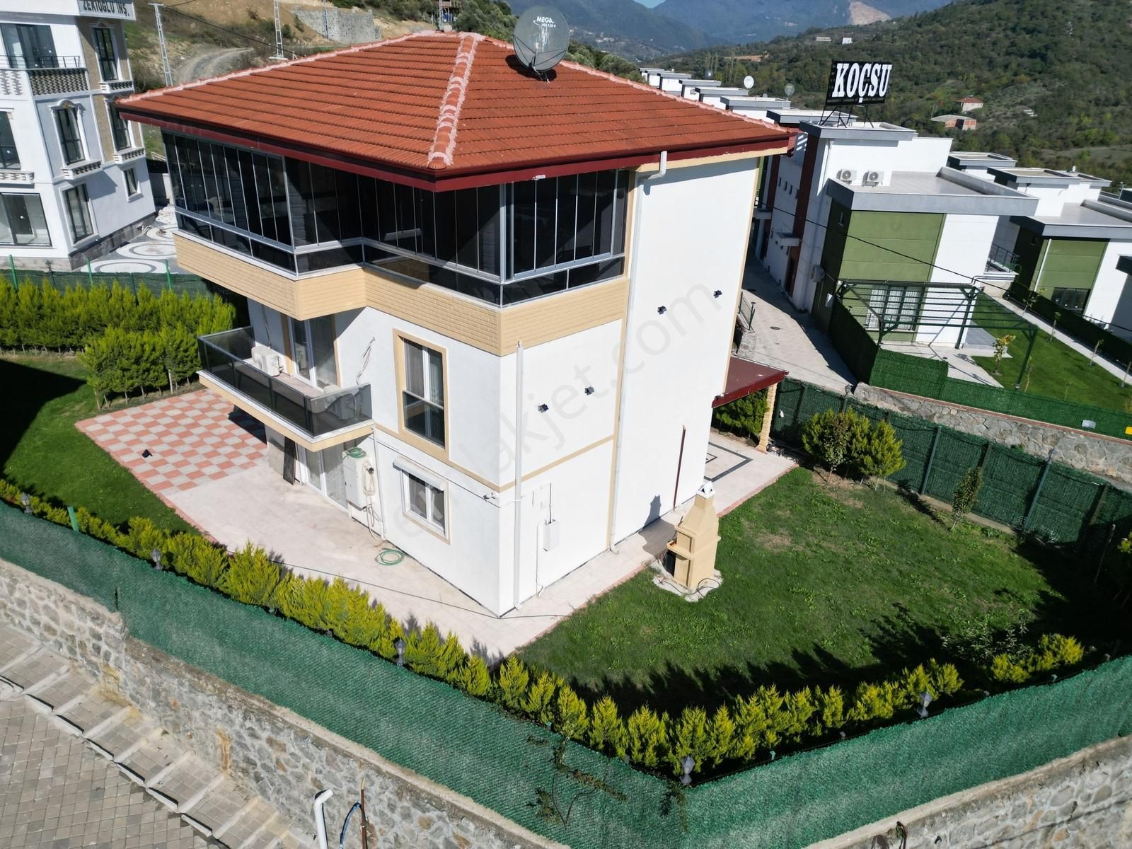Turyaptan Alifuatpaşada Müstakil Bahçeli Fuleşyalı Triplex Villa - Görsel 27