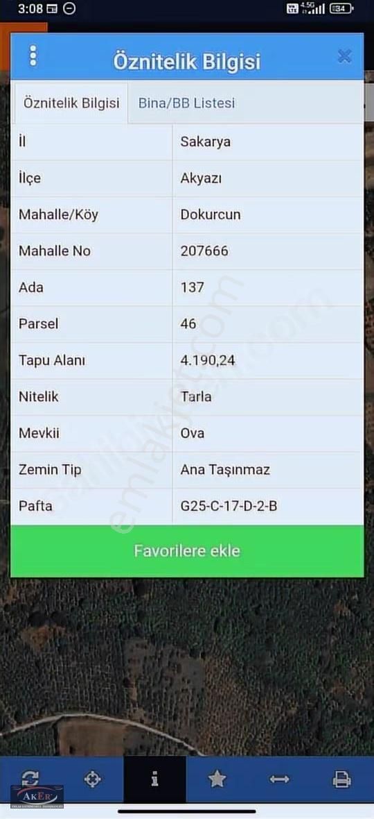Harika Konun 9.150 Metrekare Fındık Bahçesi - Görsel 3