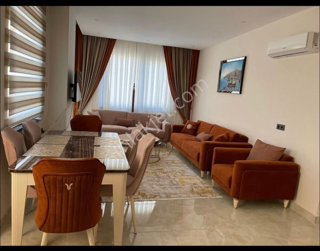 Alanya Kleopatrada Site İçerisinde 2+1 Satılık Lüks Daire - Görsel 9