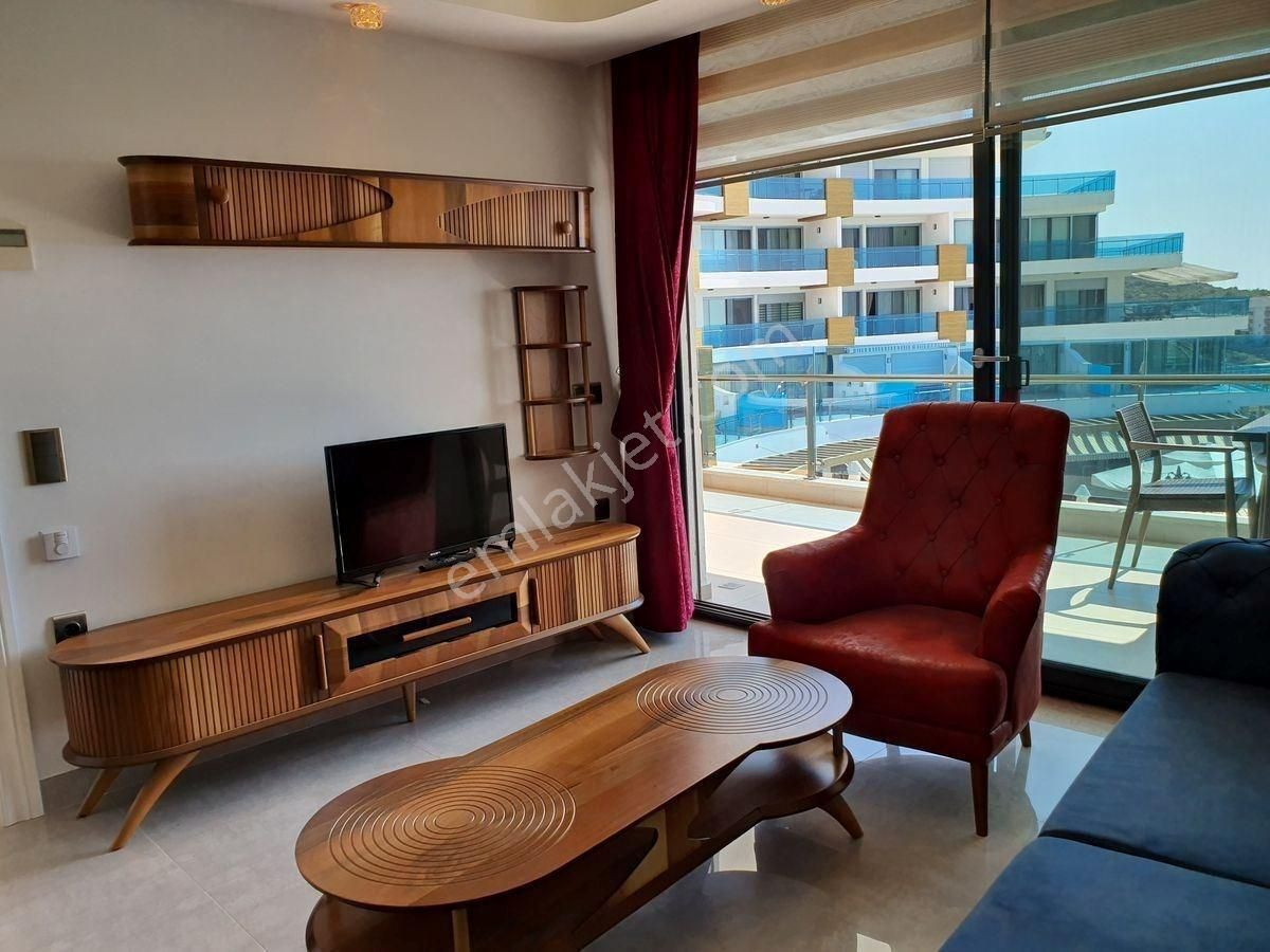 Alanya / Konaklı’da İkamete Uygun — Full Deniz Manzaralı 1+1 Satılık Daire - Görsel 12