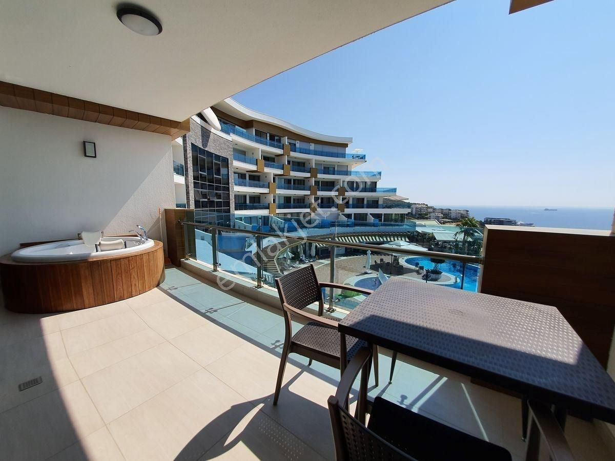 Alanya / Konaklı’da İkamete Uygun — Full Deniz Manzaralı 1+1 Satılık Daire - Görsel 8