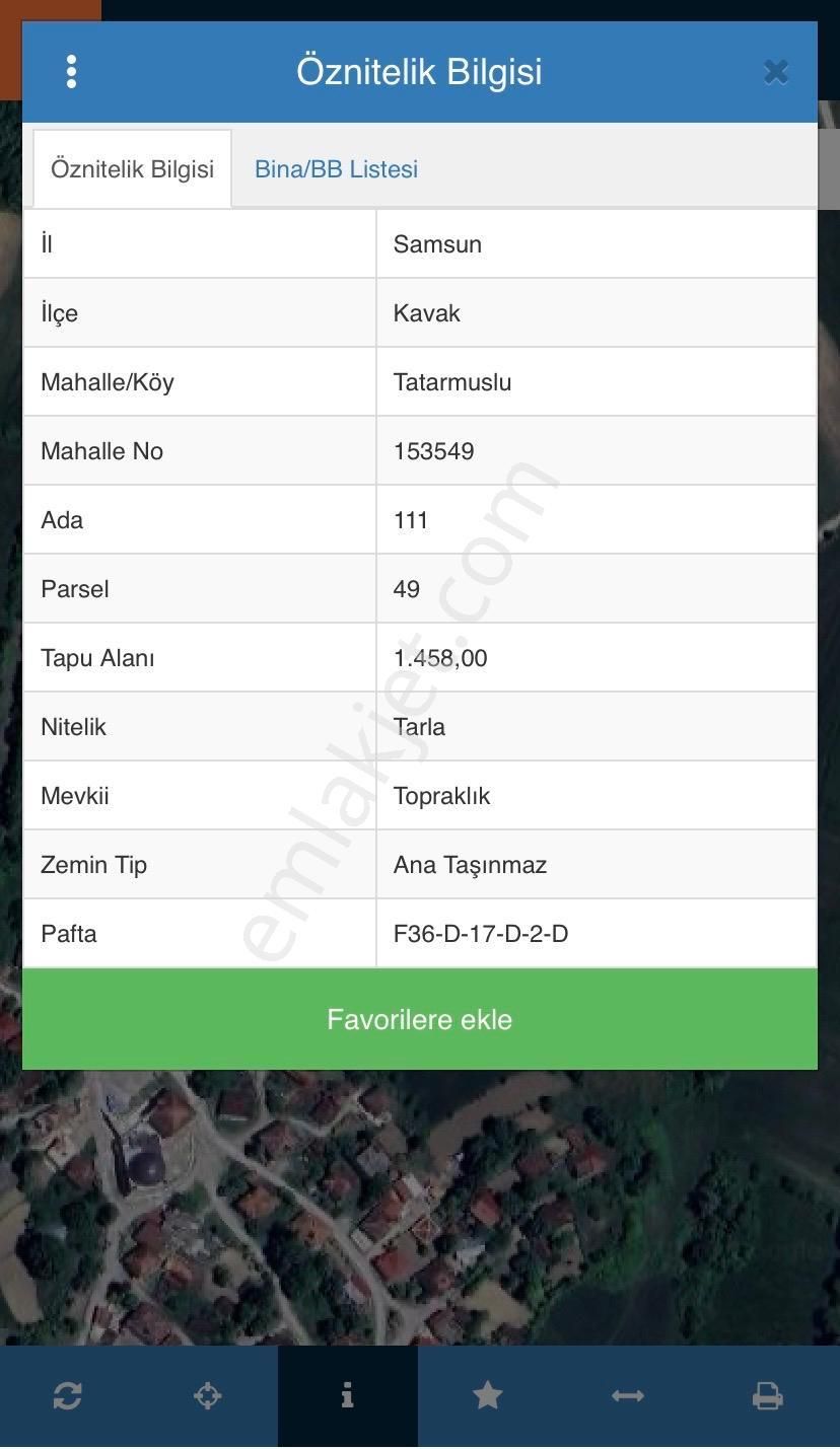 Akgün Kurumsal'dan Kavak'da Satılık 3479 M2 İki Parsel Tarla - Görsel 4
