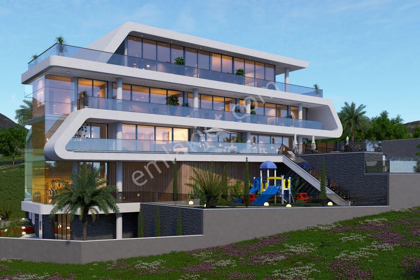 Alanya Cikcilli'de Satılık Ultra Lüks 7+3 Full Manzaralı Villa