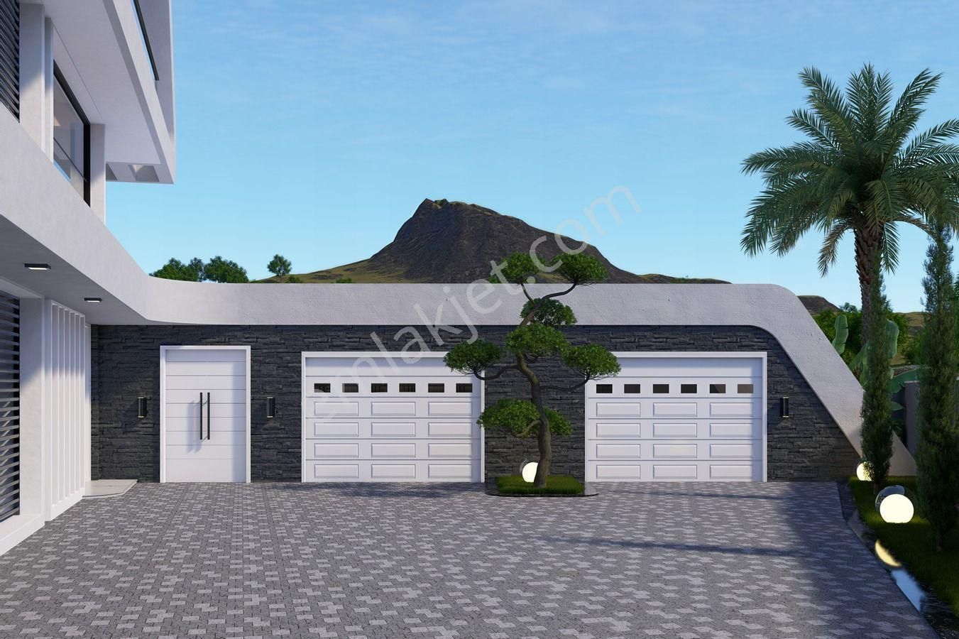 Alanya Cikcilli'de Satılık Ultra Lüks 7+3 Full Manzaralı Villa - Görsel 3